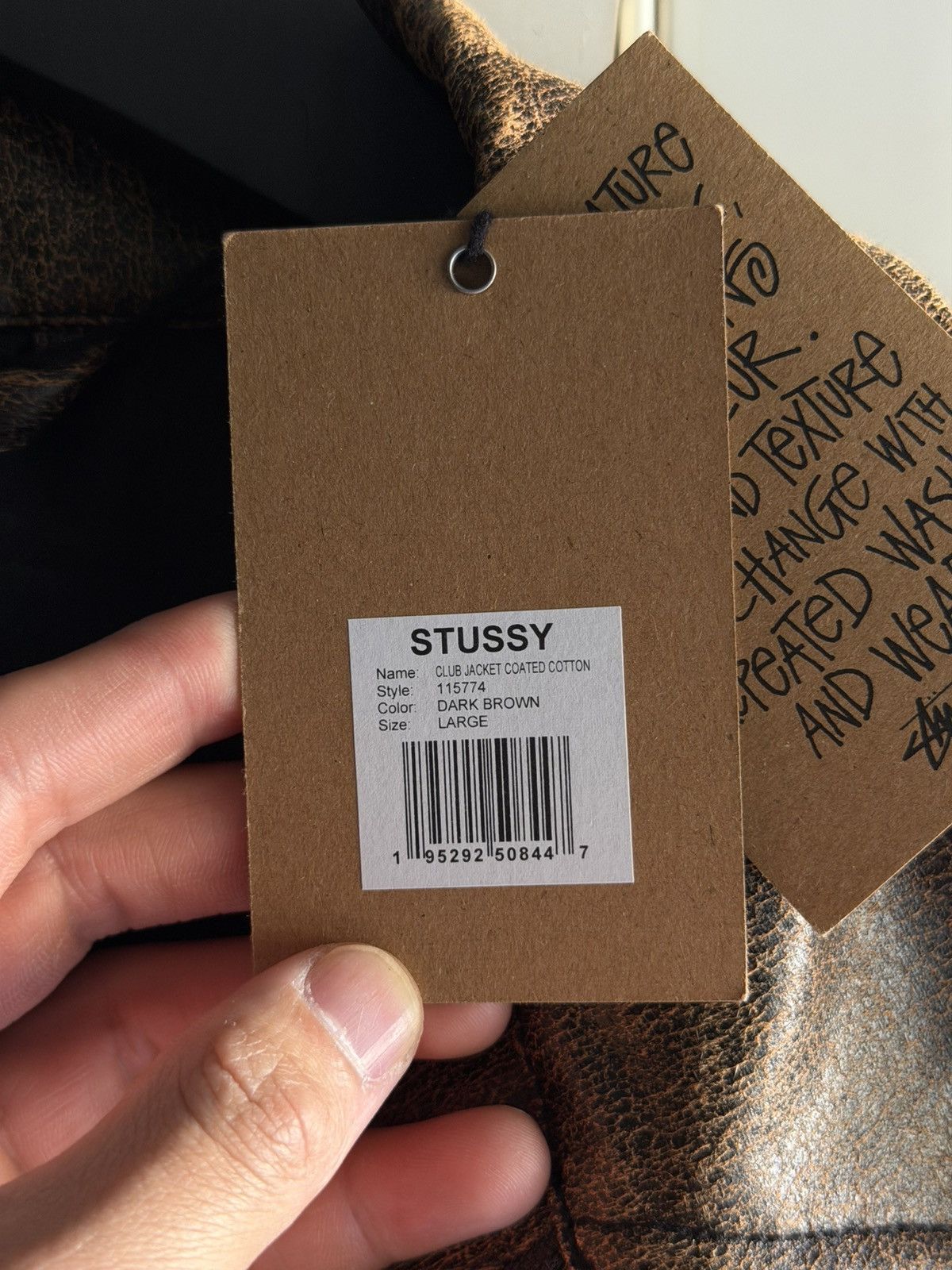 Stussy Stussy Coated Cotton Club Jacket Size US L / EU 52-54 / 3 - 4 Thumbnail