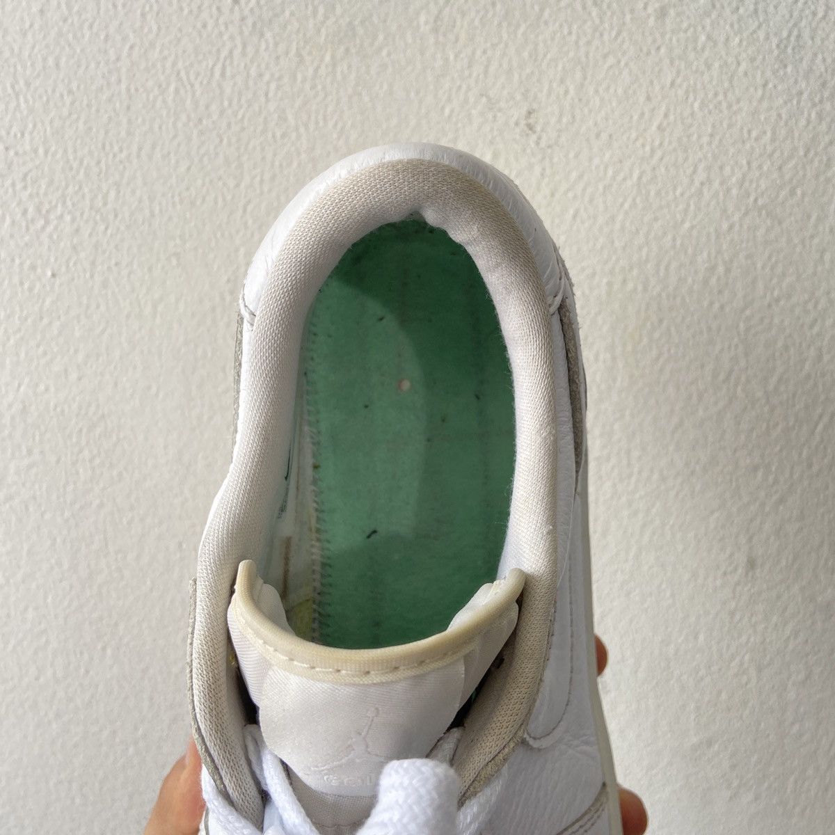 Jordan Brand Jordan 1 Retro Low Golf Triple White Size US 11.5 / EU 44-45 - 13 Thumbnail