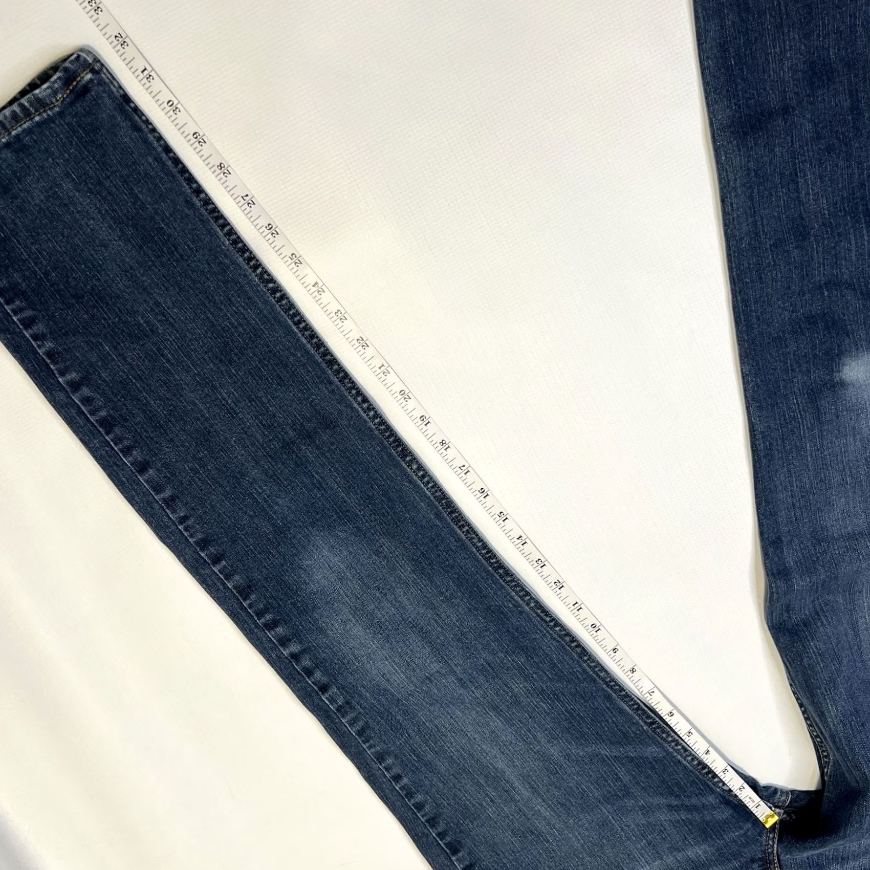 Levi's VINTAGE Levi's 511 Slim Fit Jeans Pants 33 34 Size 30x31 Denim Blue Cotton Blend Stretch 5-Pocket Men Regular Pants Jeans Mens Slim Fit Blue 511 Size US 33 - 2 Thumbnail
