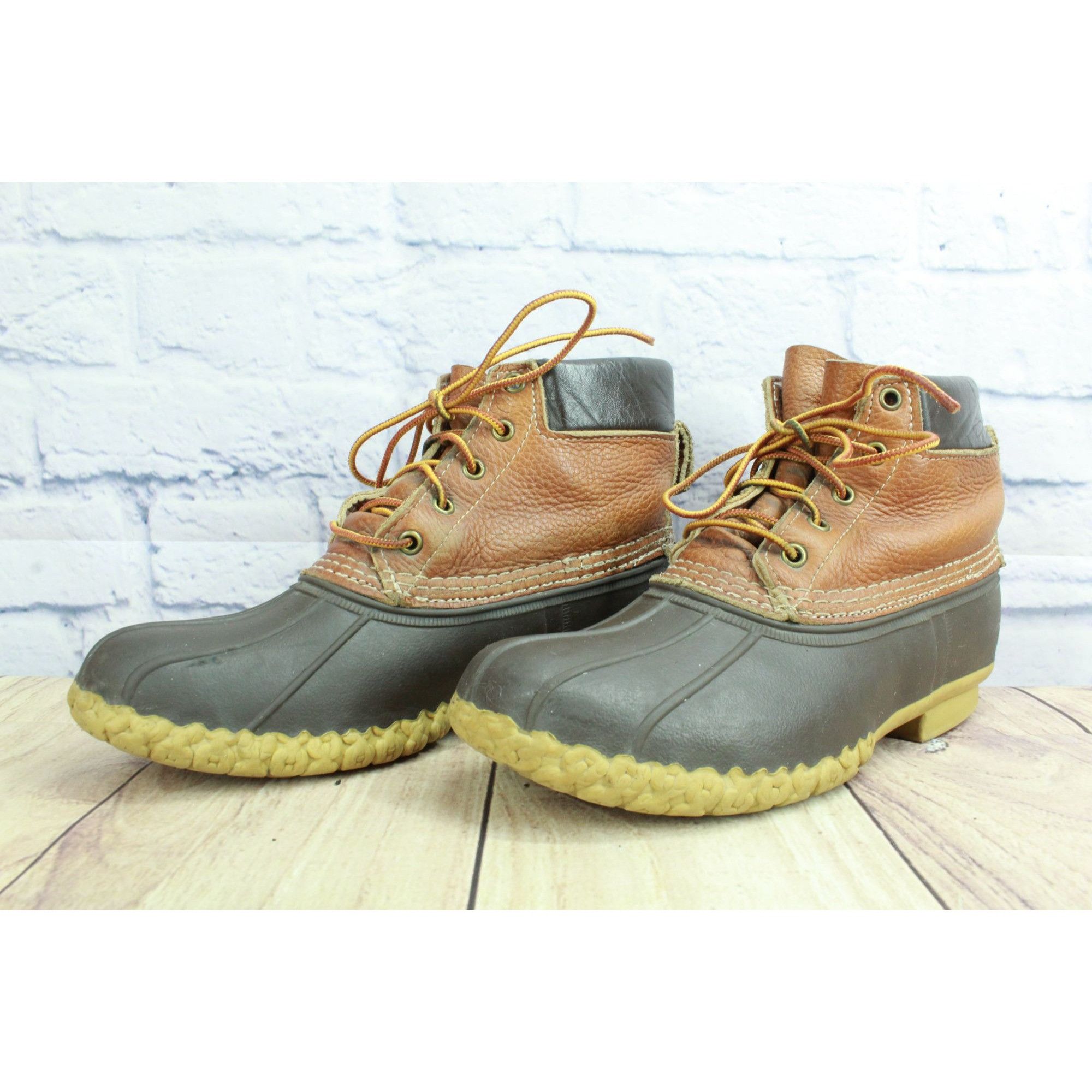 L.L. Bean LL Bean Women’s Brown Ankle Duck Boots Size 9 Size US 9 / IT 39 - 3 Thumbnail