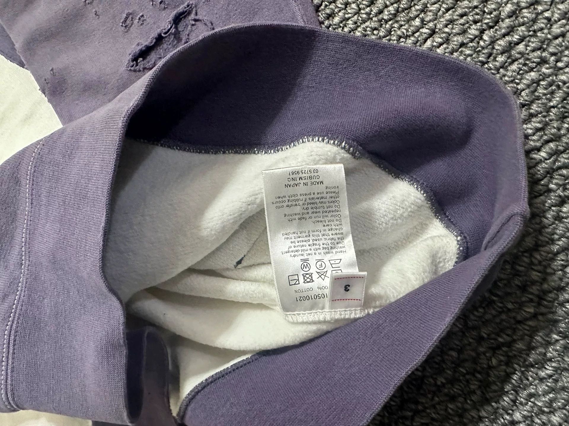 Visvim visvim jumbo distressed hoodie Size US L / EU 52-54 / 3 - 2 Thumbnail