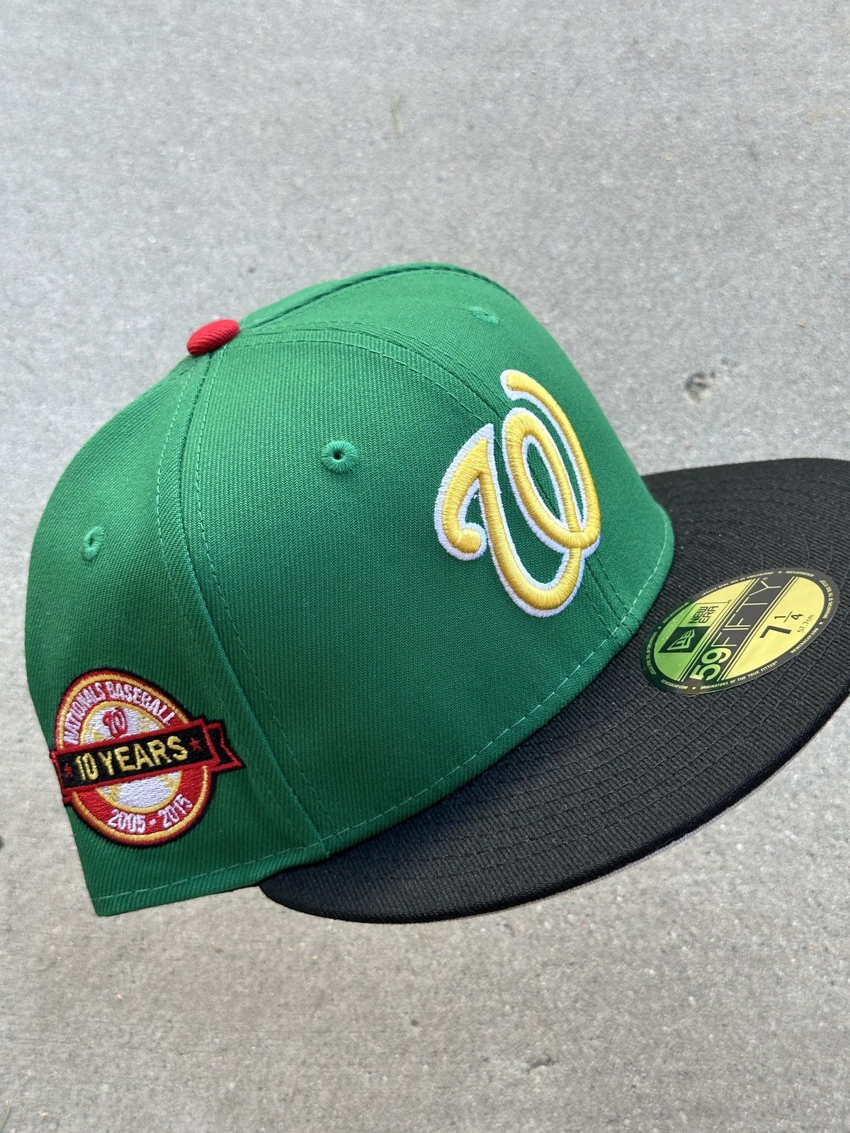 MLB × New Era Washington Nationals Two Tone Fitted Hat 7 1/4 Size ONE SIZE - 1 Thumbnail