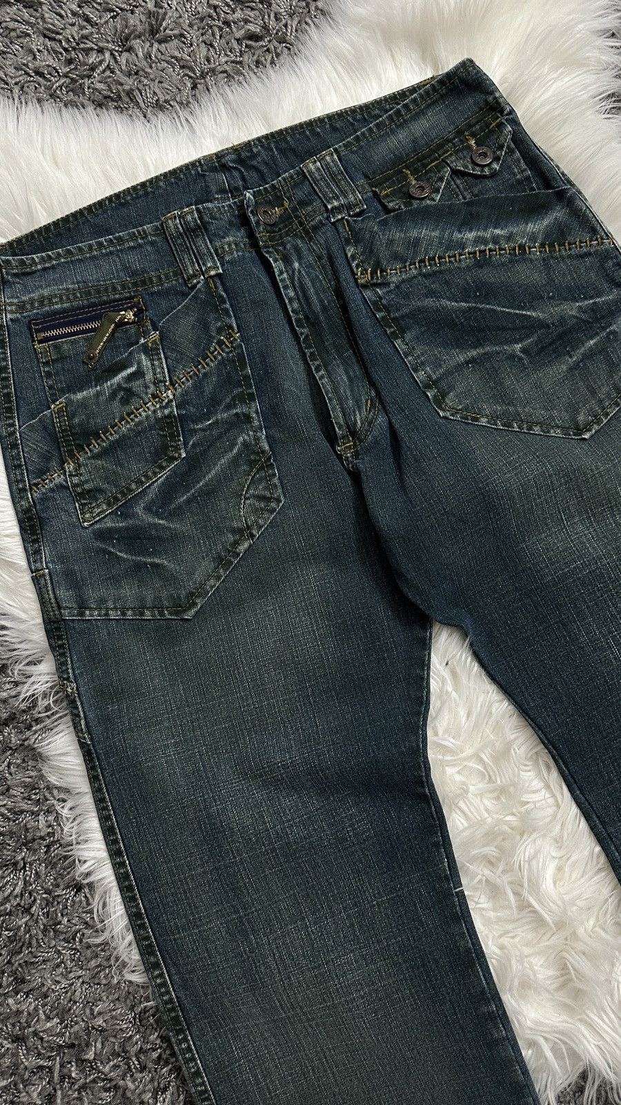 Vintage Lois jeans vintage street wear fashion casual pants Size US 32 / EU 48 - 2 Thumbnail