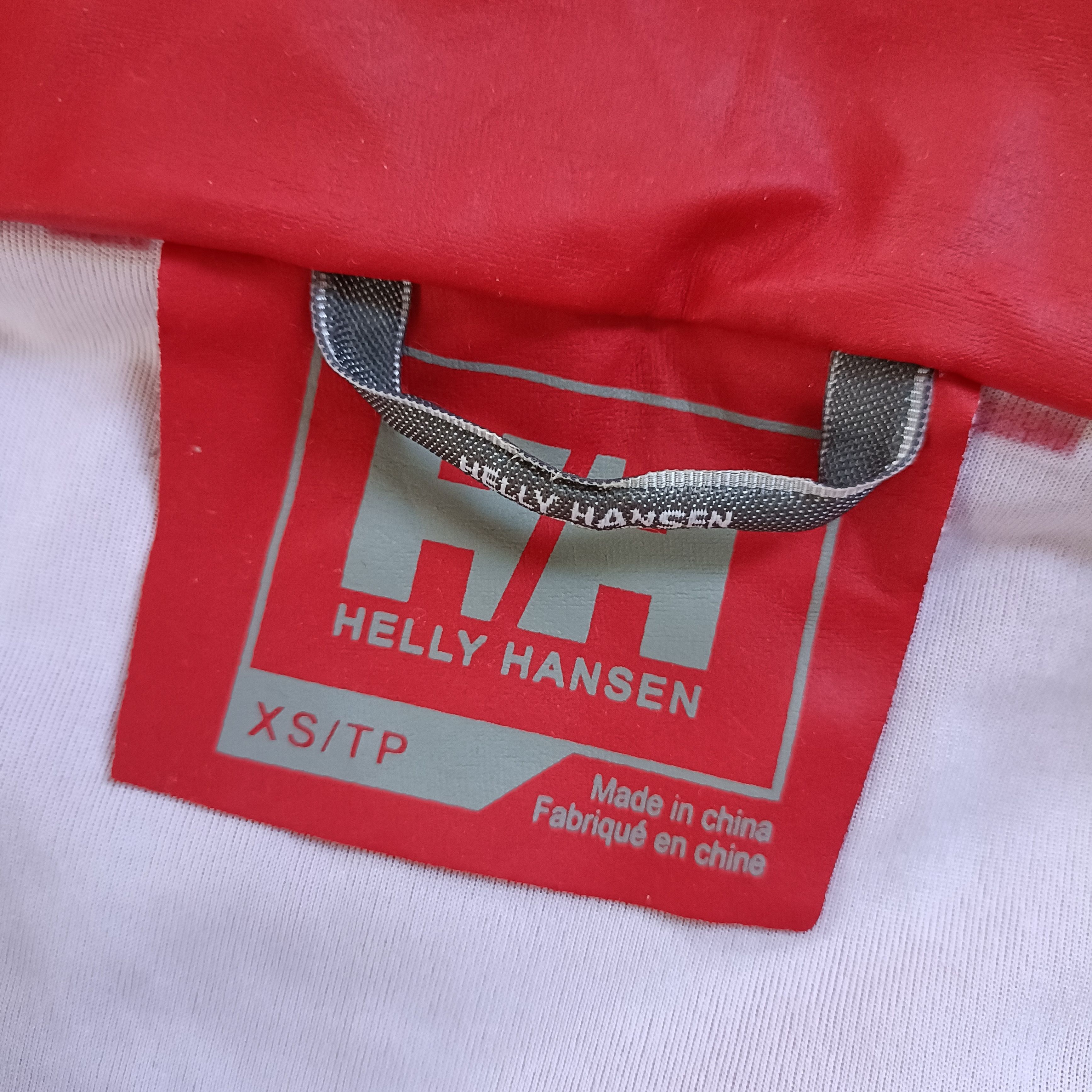 Helly Hansen Men's Red Rainwear Hooded Jacket ! Size US XS / EU 42 / 0 - 4 Thumbnail