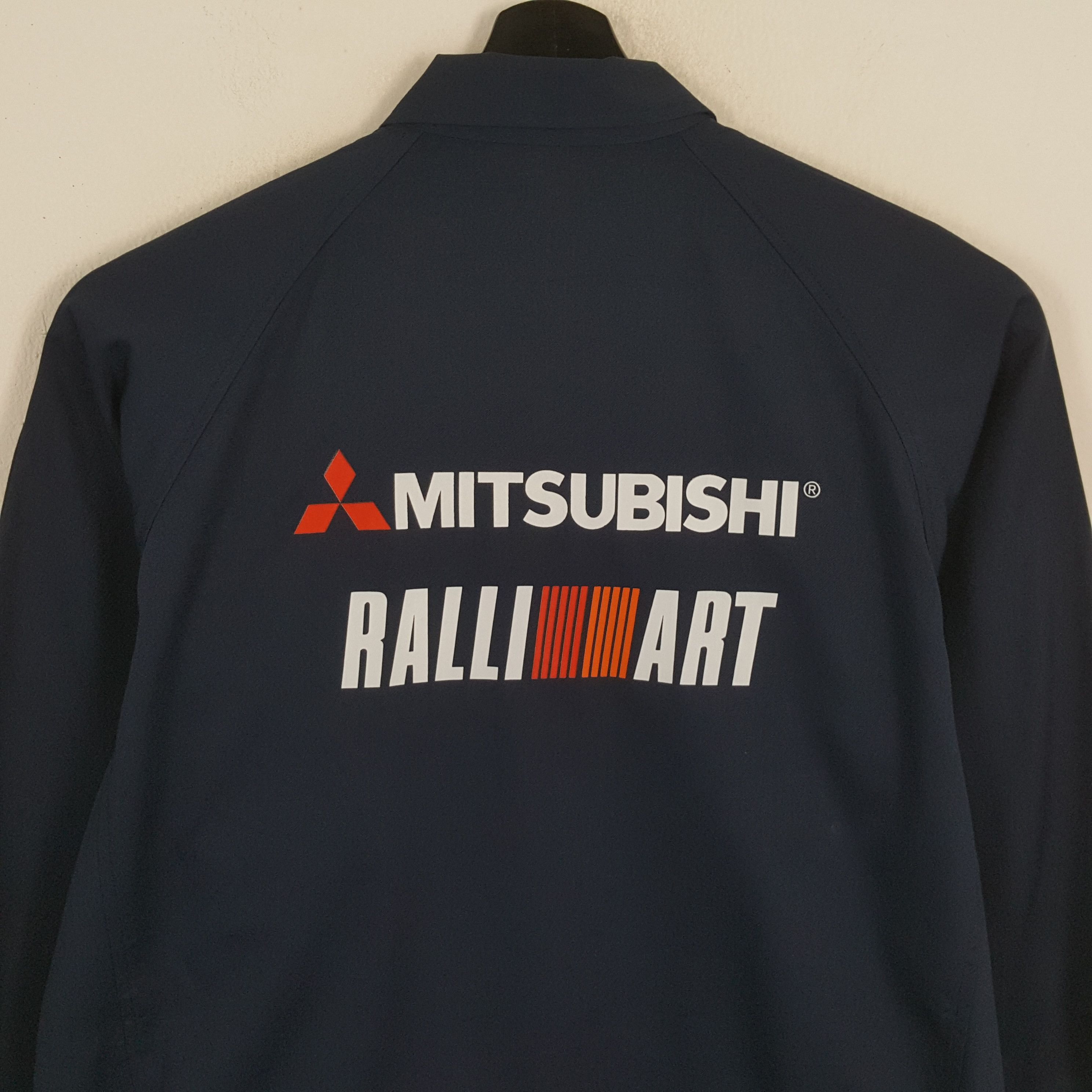 Japanese Brand × Vintage MITSUBISHI RALLI ART Japanese Motorsports Custom Jacket Size US XL / EU 56 / 4 - 2 Thumbnail