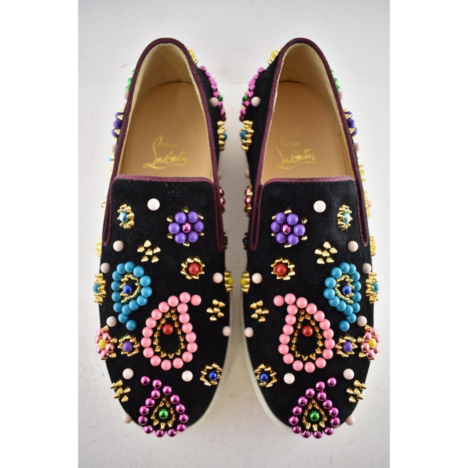 Christian Louboutin Christian Louboutin Candy Flat Low Top Slip On Sneaker 36.5 Size US 6.5 / IT 36.5 - 9 Thumbnail