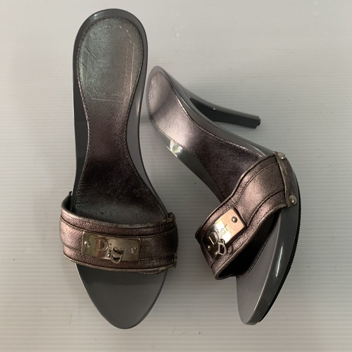Christian Dior Monsieur Dior Leather Heels Size US 6.5 / IT 36.5 - 12 Thumbnail