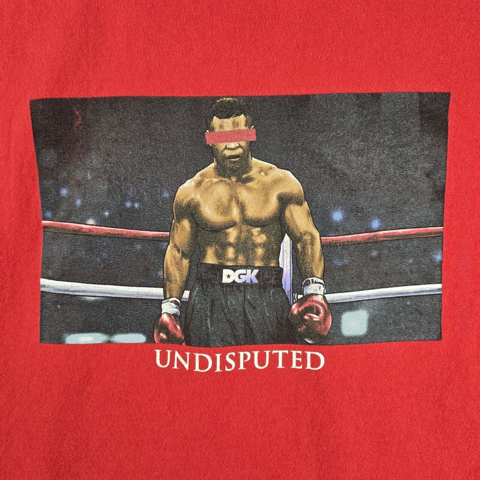 DGK DGK Shirt Men’s Large Red Mike Tyson Undisputed Size US L / EU 52-54 / 3 - 4 Thumbnail