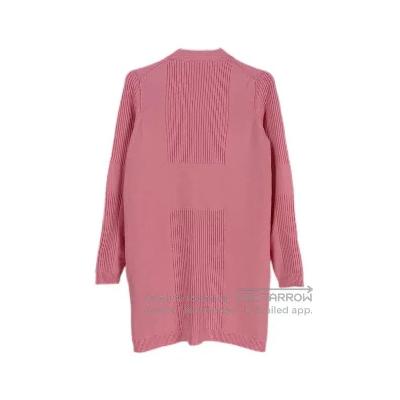 Hermes Hermes Pink Cashmere Long Cardigan Size XS / US 0-2 / IT 36-38 - 2 Thumbnail