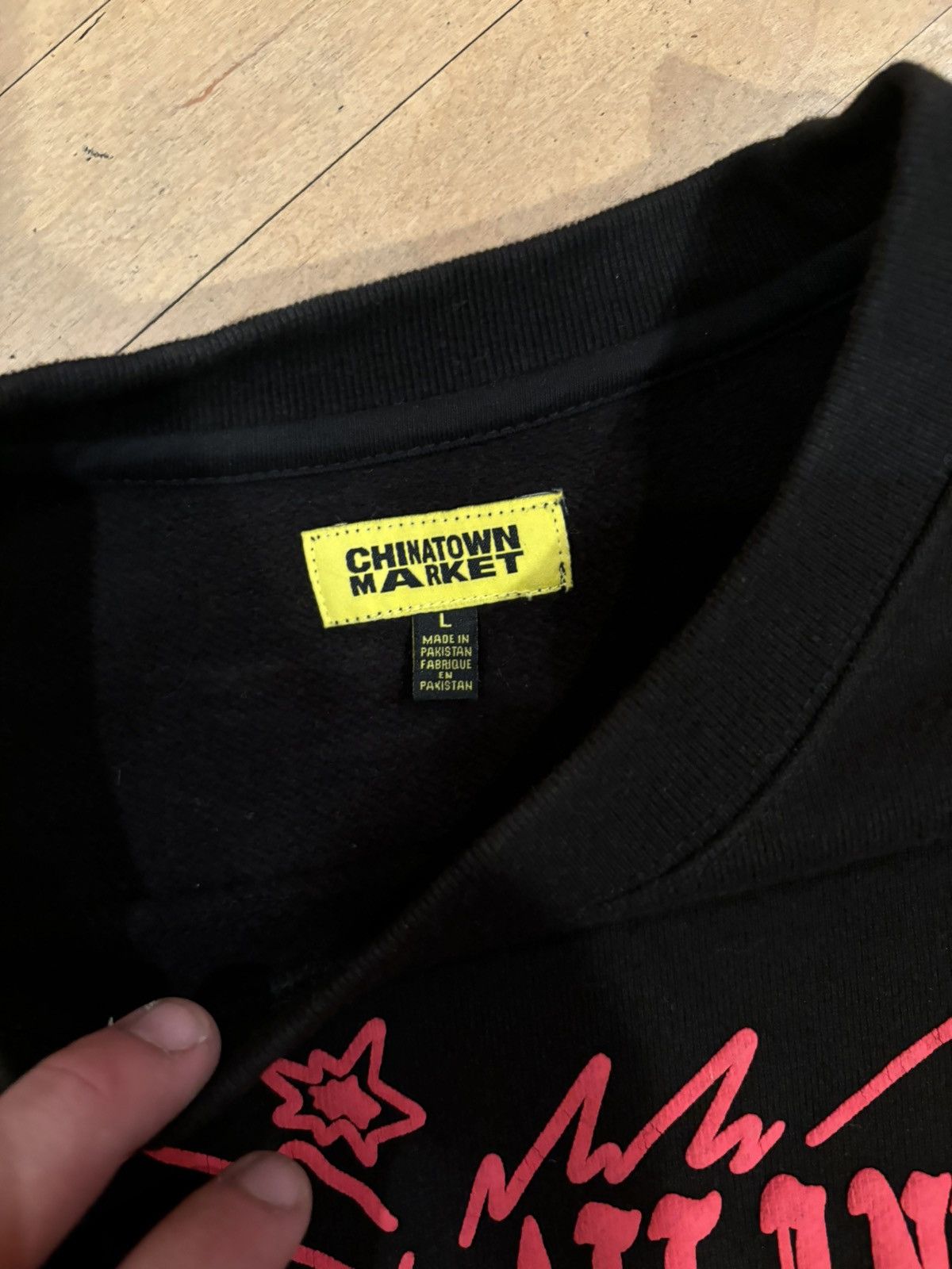 Market Never been released Chinatown market crewneck Size US L / EU 52-54 / 3 - 4 Thumbnail