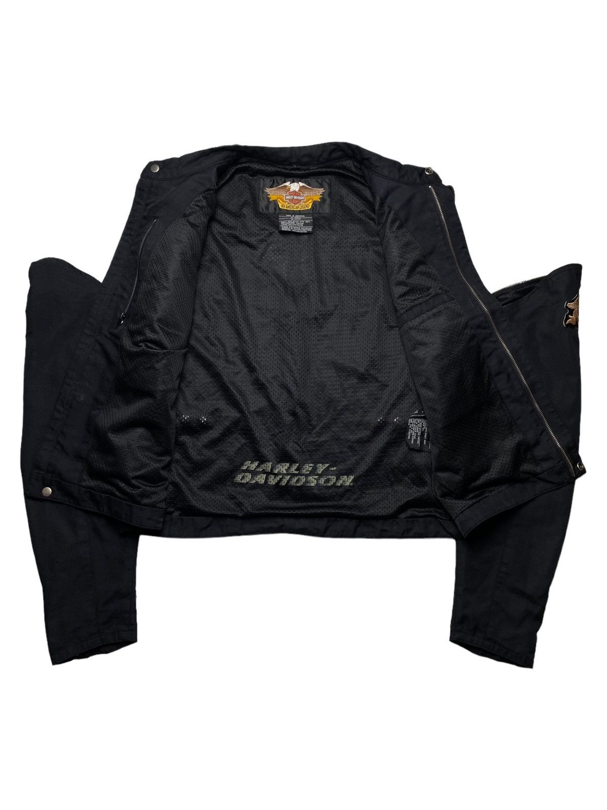 14th Addiction 2000s Harley Davidson - Detachable Cargo Jacket Size US L / EU 52-54 / 3 - 4 Thumbnail