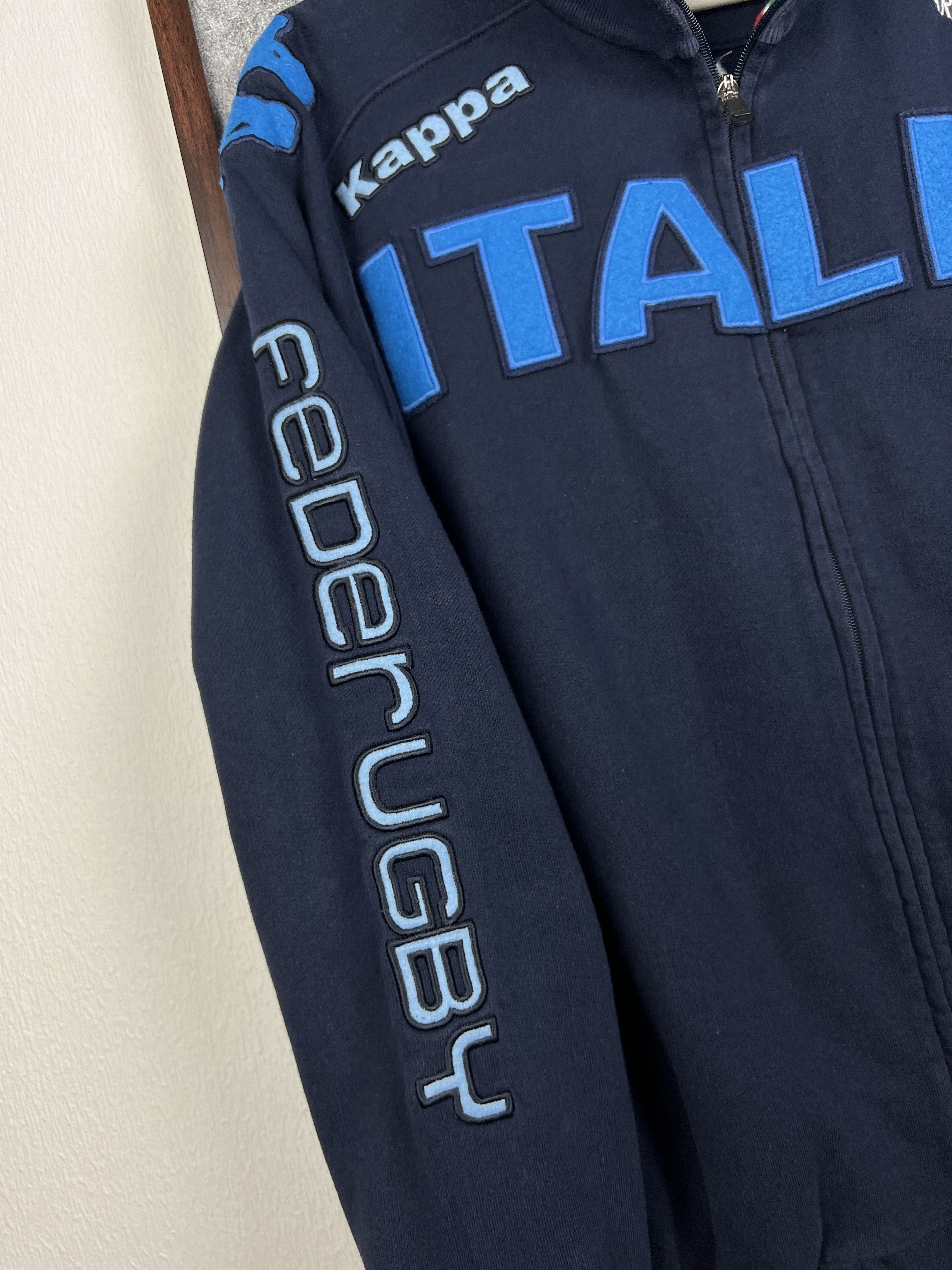 Kappa Vintage Italy Rugby Union Jacket Track Top National Rare Size US M / EU 48-50 / 2 - 5 Thumbnail