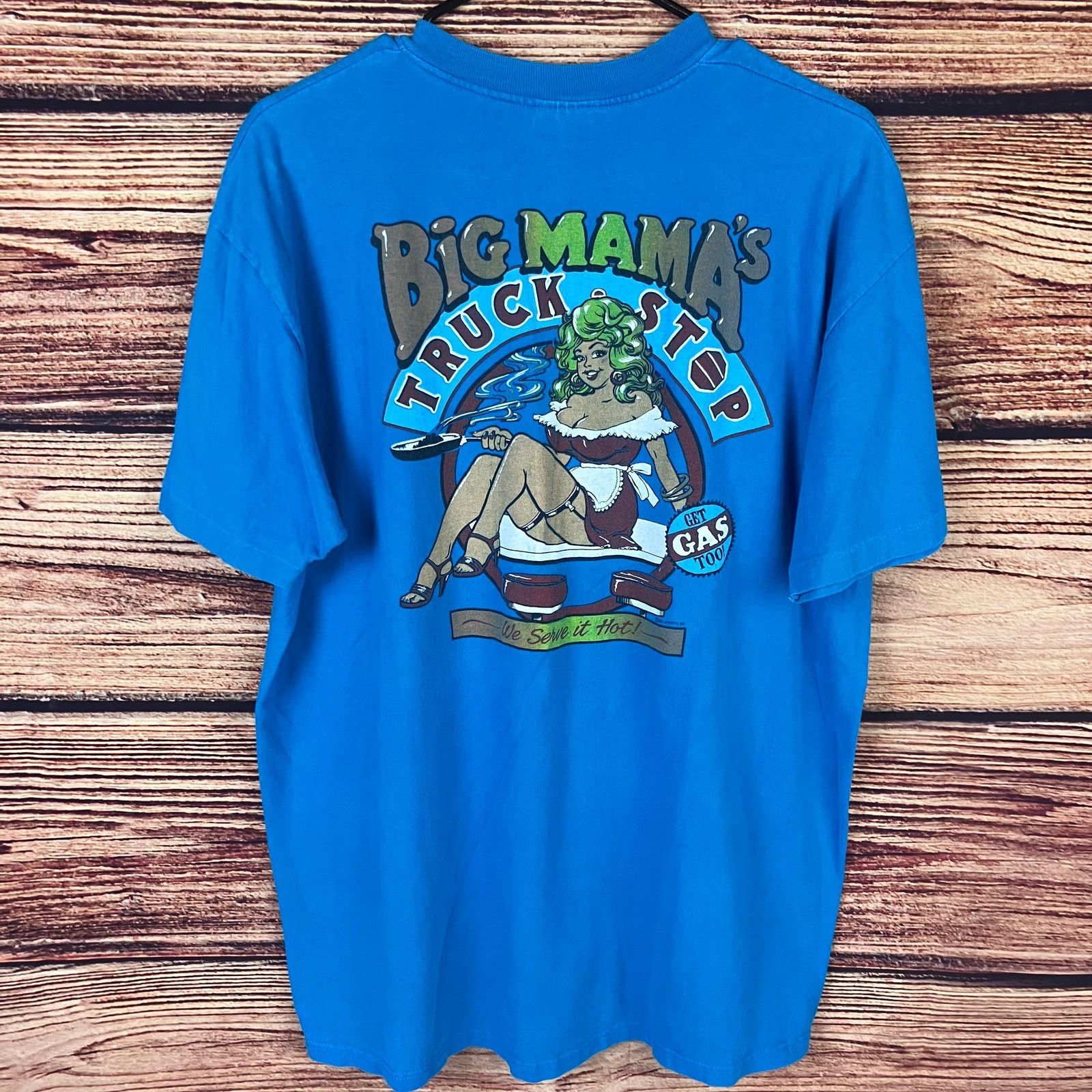 Vintage Vintage 1986 Big Mama's Truck Stop Single Stitch T-shirt Size US XL / EU 56 / 4 - 3 Thumbnail