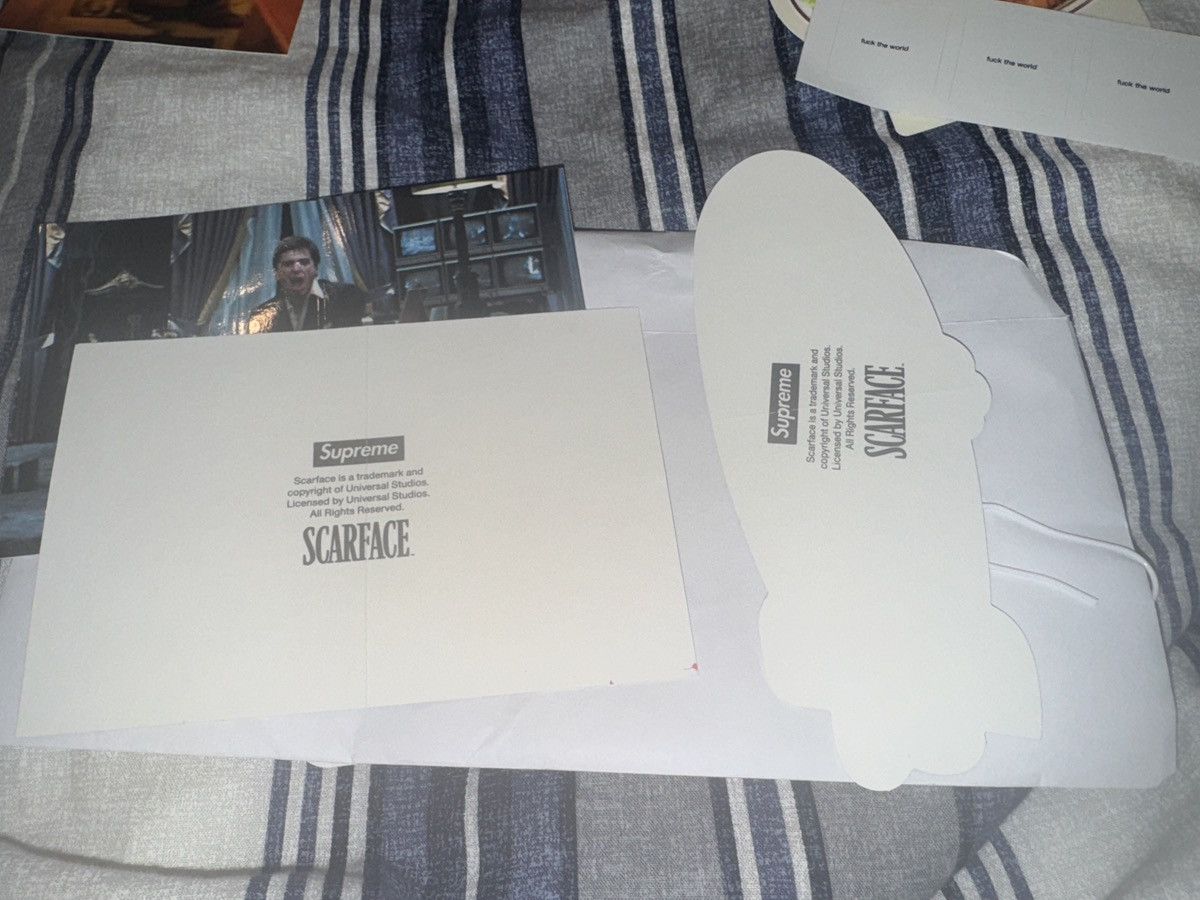 Supreme Supreme Scarface Shower FW17 Sticker Set Size ONE SIZE - 2 Thumbnail
