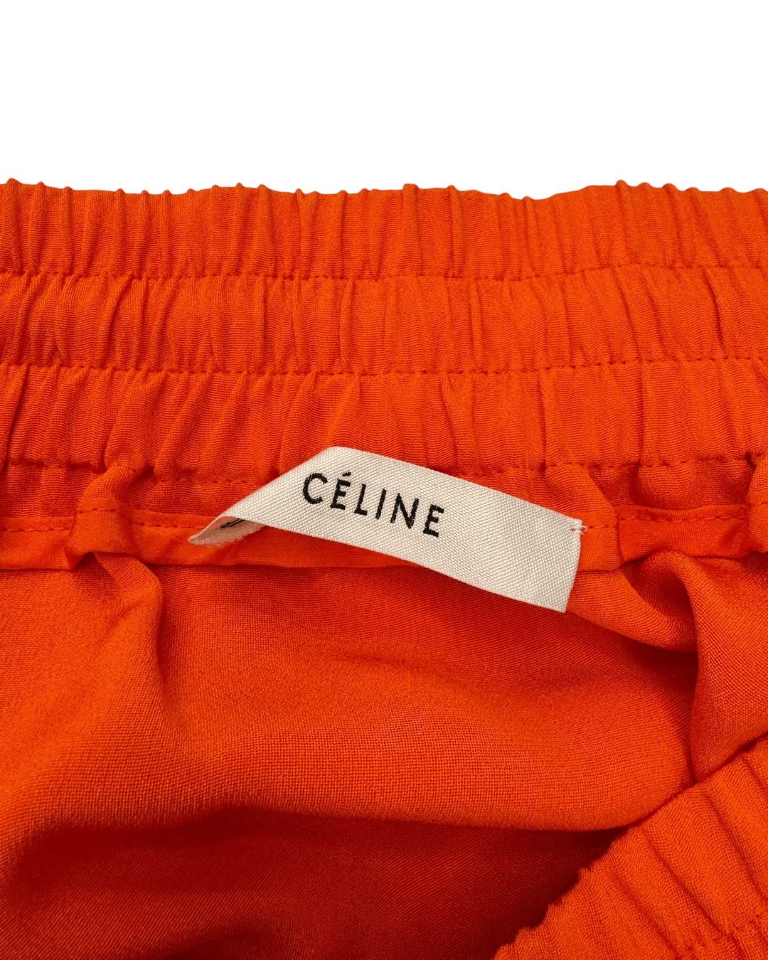 Celine Celine by Phoebe Philo Orange Mini Skirt Size 27" / US 4 / IT 40 - 8 Thumbnail