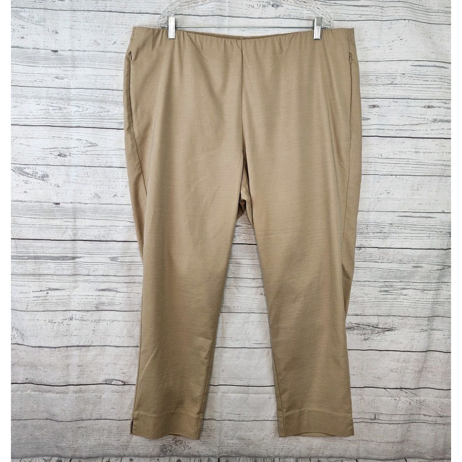 J. Jill **J Jill Women's Brown Essential Cotton Stretch Pants Size 22W** User: J Jill Women's Brown Essential Cotton Stretch Pants Size 22W Size 40" / US 18 - 2 Thumbnail