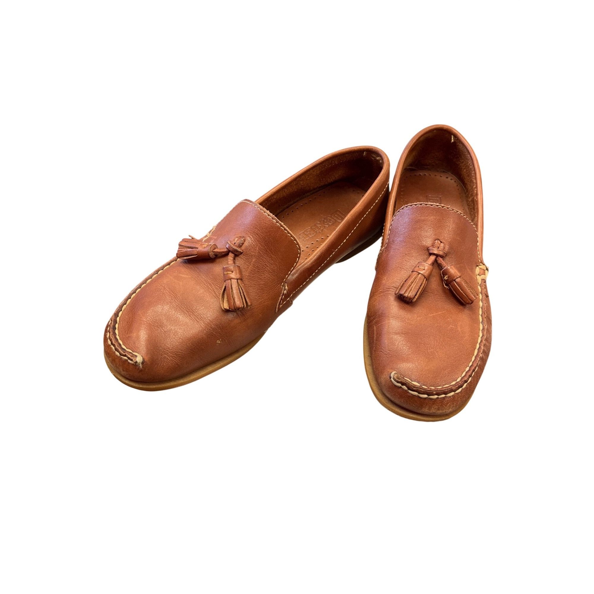 Dexter Shoe Company Dexter wms brown leather handmade dress casual loafers sz 8M Size US 8 / IT 38 - 17 Thumbnail