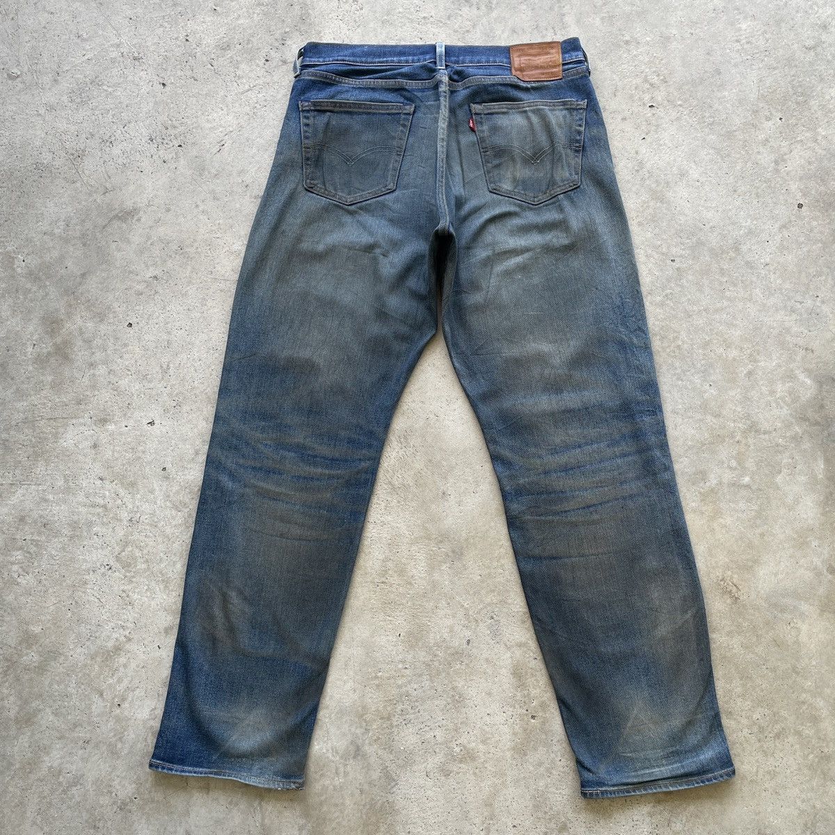 Levi's Vintage Clothing Levis 505 Big E Rusty Distressed Jeans Denim Pants W34 Size US 34 / EU 50 - 12 Thumbnail