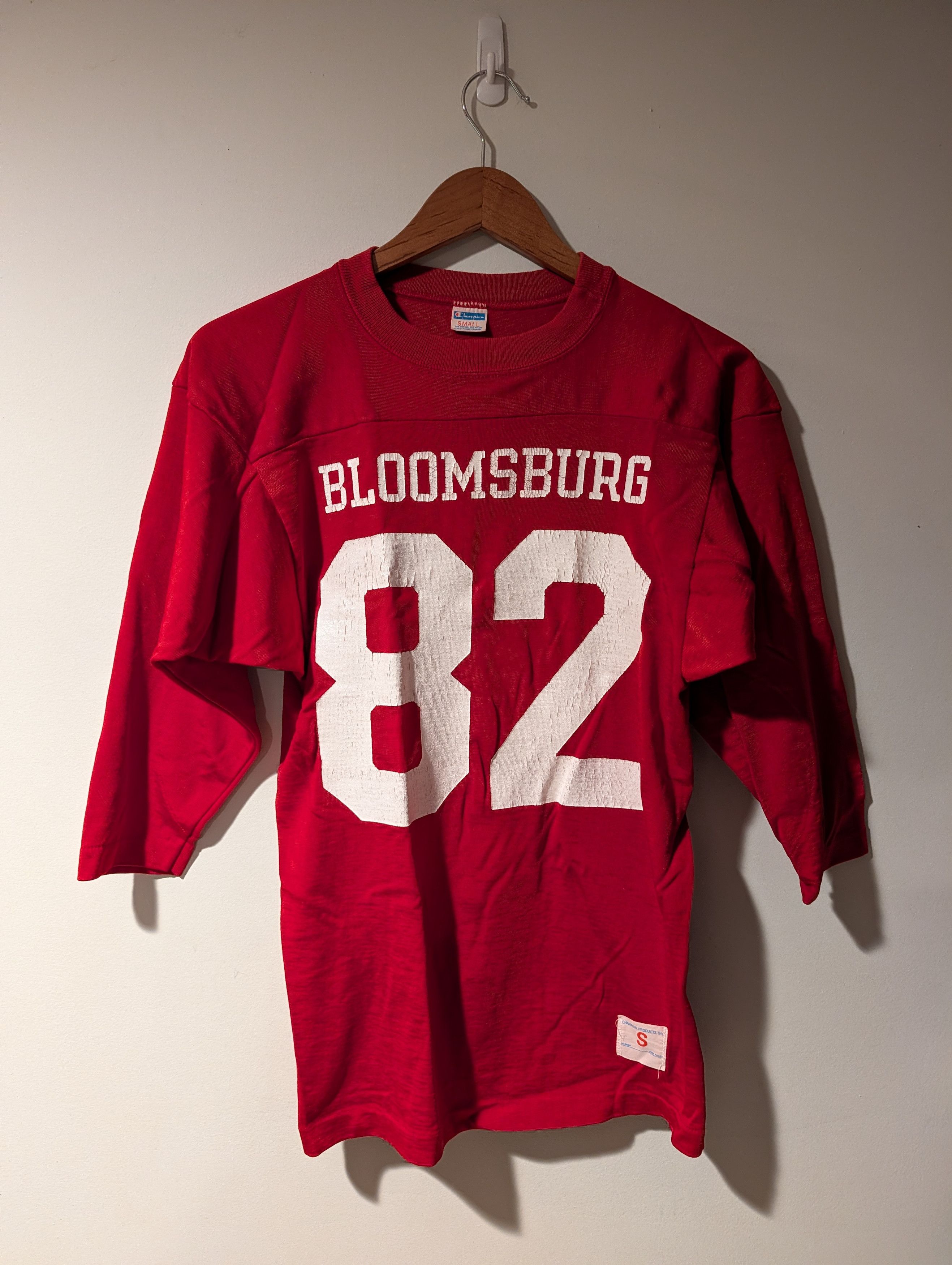 Champion Vintage 70s Bloomsburg University Football Jersey Champion Size US S / EU 44-46 / 1 - 1 Thumbnail