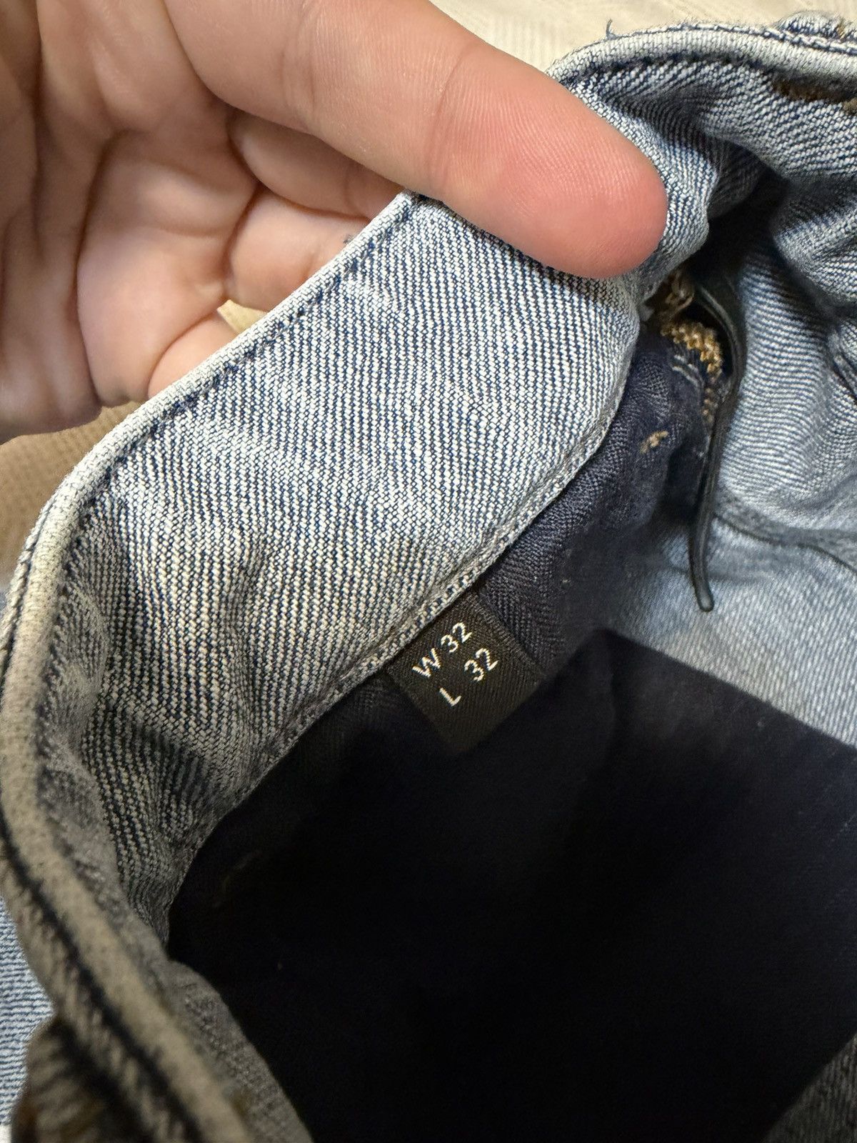 Emporio Armani Emporio Armani Blue Pocket Jeans Size 31 Size US 31 - 13 Thumbnail