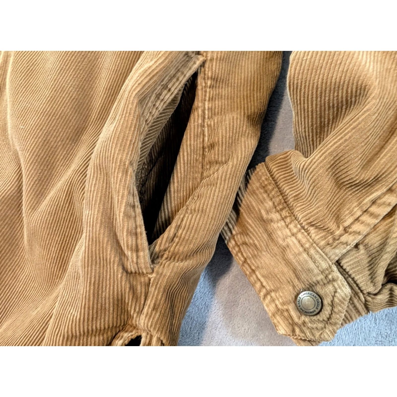 American Eagle Outfitters VINTAGE? American Eagle Outfitters Corduroy Quilted Lined Heavy Brown Coat Mens L Jacket/Coat Size US L / EU 52-54 / 3 - 4 Thumbnail