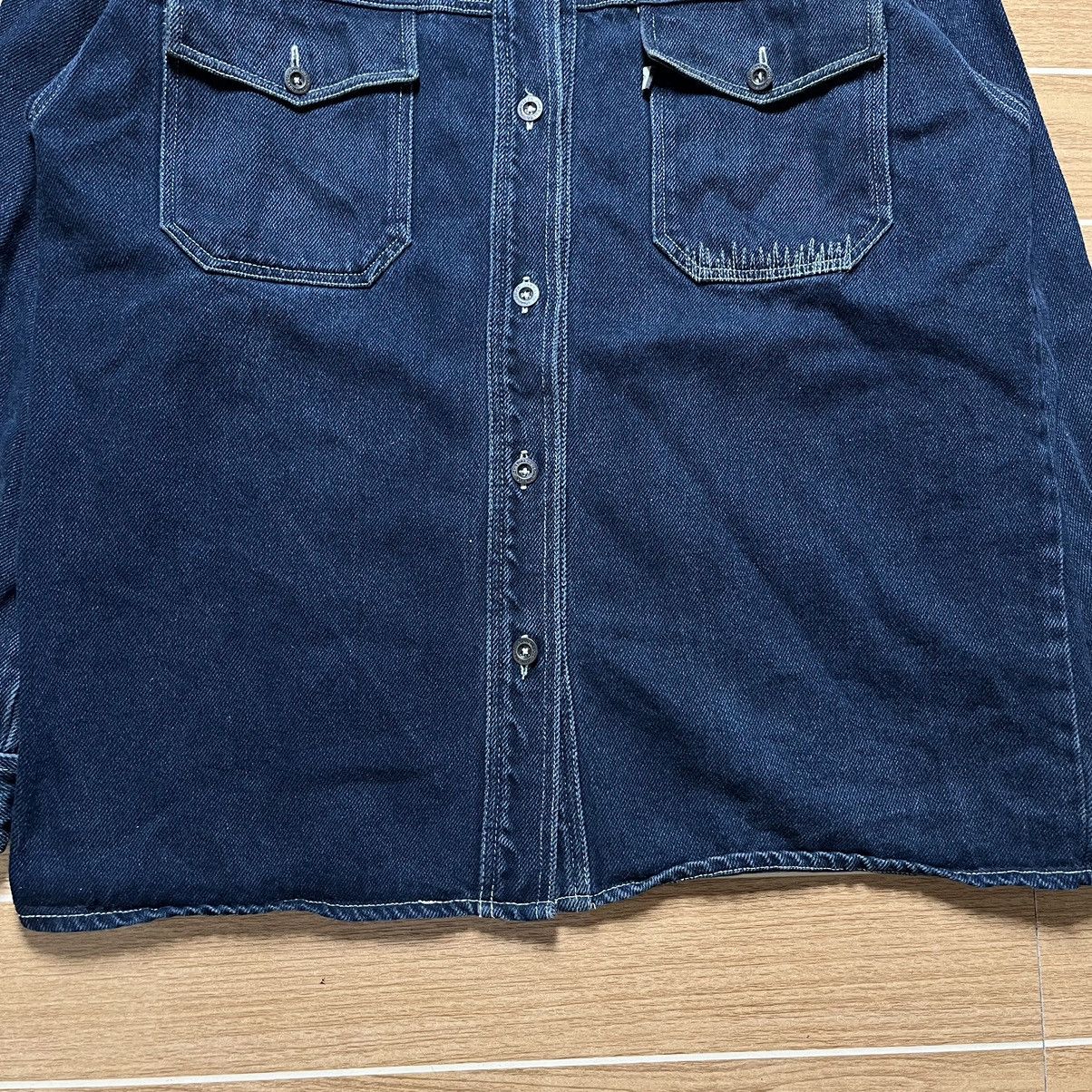 Japanese Brand Archive Hi-Tek Designs London by Alexander Denim Jacket Size US L / EU 52-54 / 3 - 3 Thumbnail