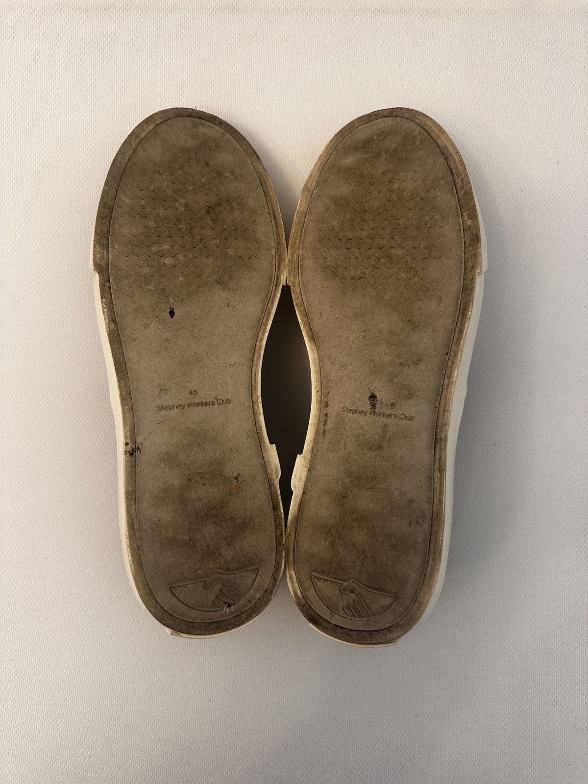 Stepney Workers Club Stepney Workers Club Shroom Hands Sneakers Size US 12 / EU 45 - 4 Thumbnail