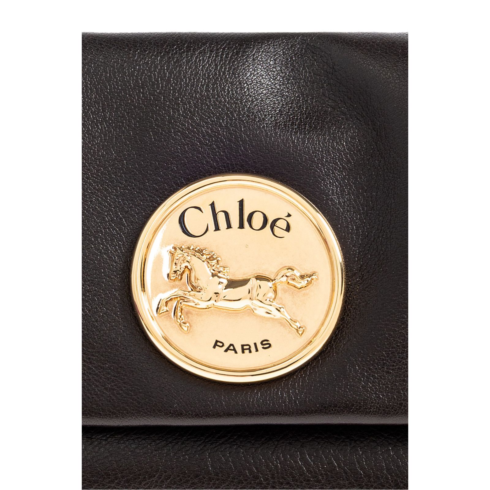Chloe Chloe Medium Heritage Soft Black Leather Shoulder Bag New & Size ONE SIZE - 5 Thumbnail