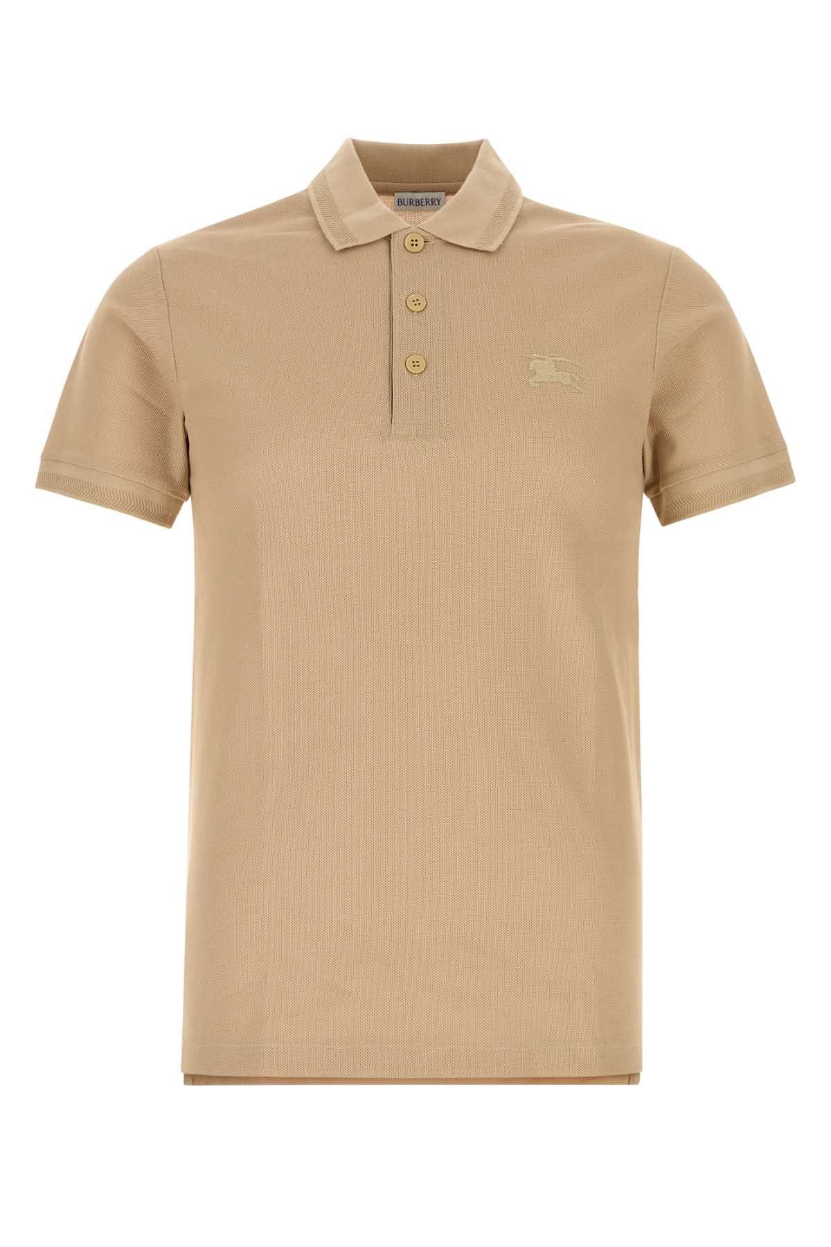 Burberry Beige Piquet Polo Shirt Size US M / EU 48-50 / 2 - 1 Thumbnail