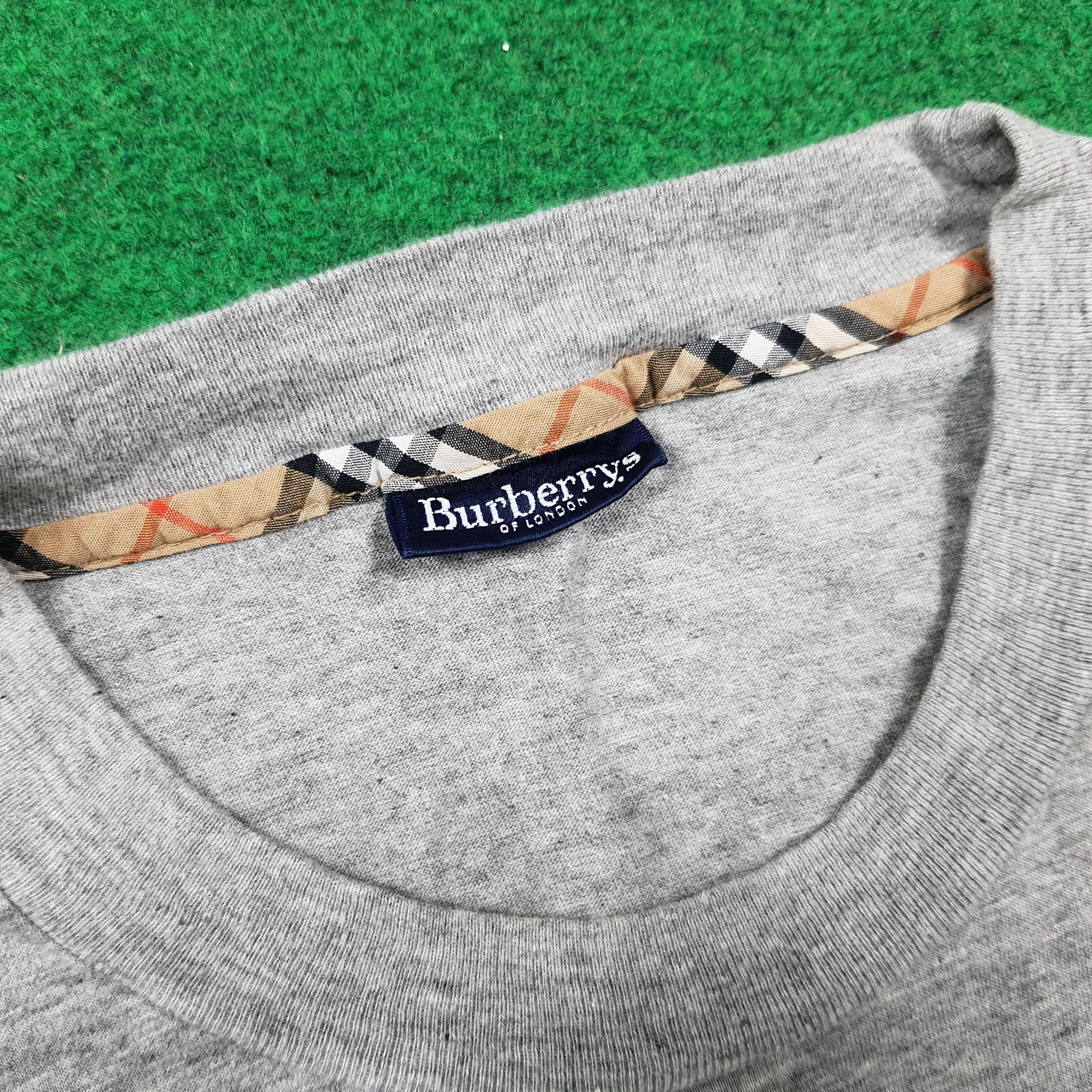 Burberry Vintage Burberrys Spell Out Custom Logo Tshirt C285N31 Size US M / EU 48-50 / 2 - 4 Thumbnail