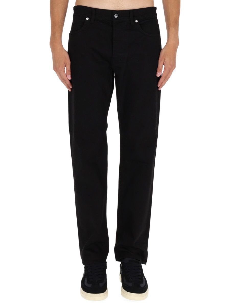 Stone Island STONE ISLAND REGULAR FIT DENIM PANTS - BLACK (JEANS 33) Size US 33 - 1 Thumbnail