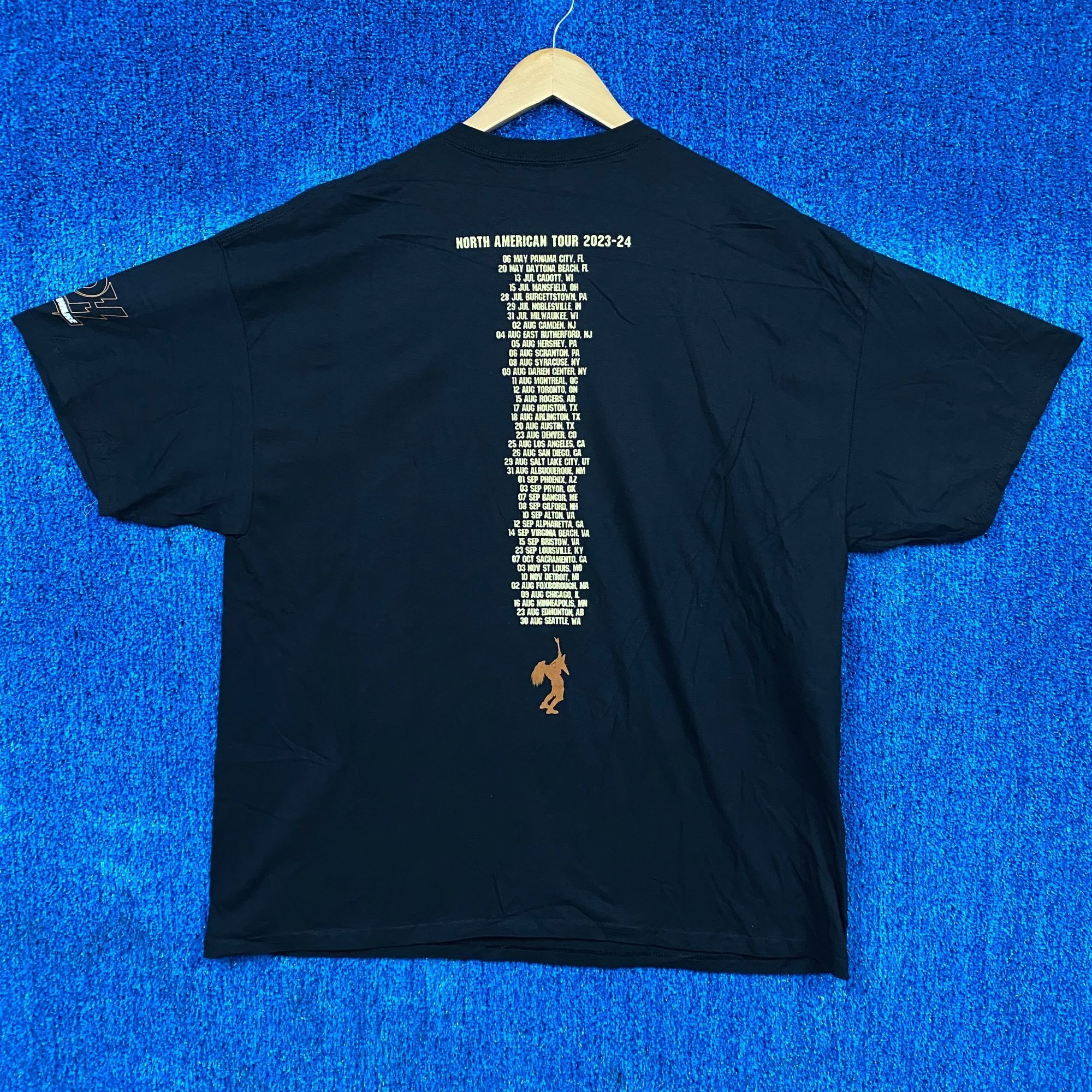 Band Tees Dimebag Darrell Getcha Pull Dime North American Tour Tee 2XL Size US XXL / EU 58 / 5 - 3 Thumbnail