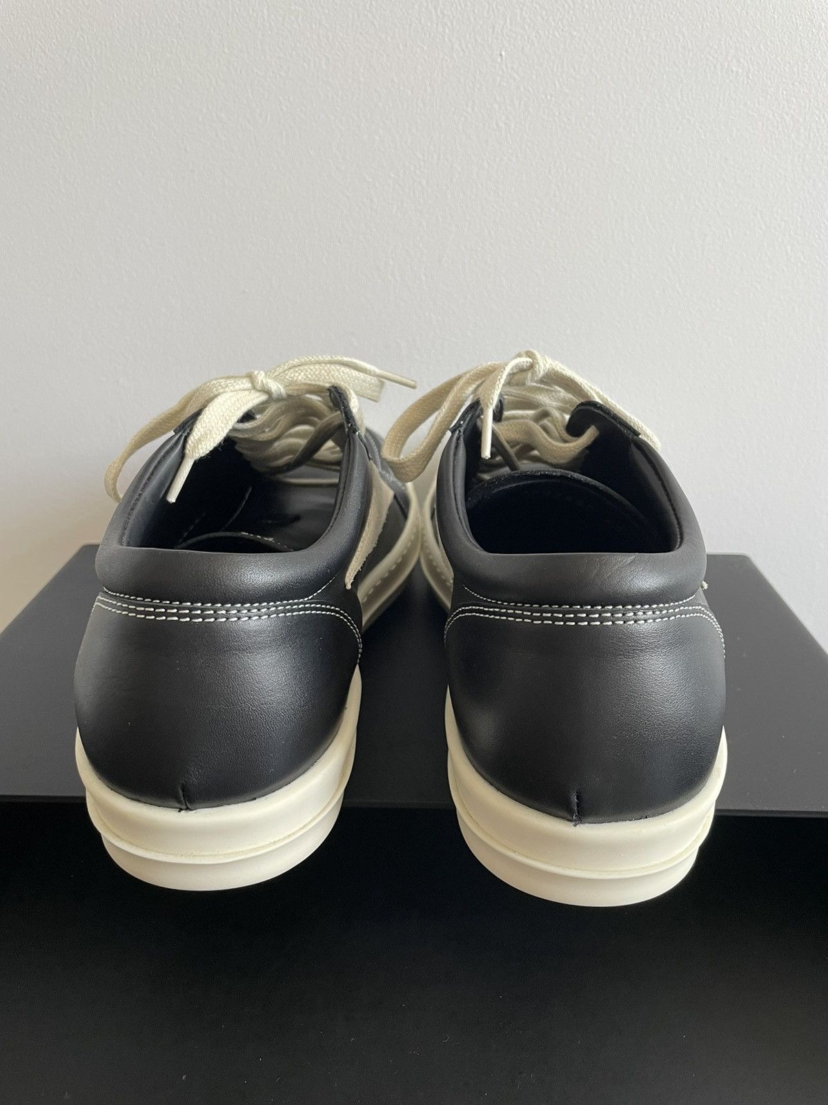 Rick Owens Rick Owens | Vintage Leather Vans 0282897 Size US 7 / EU 40 - 3 Thumbnail