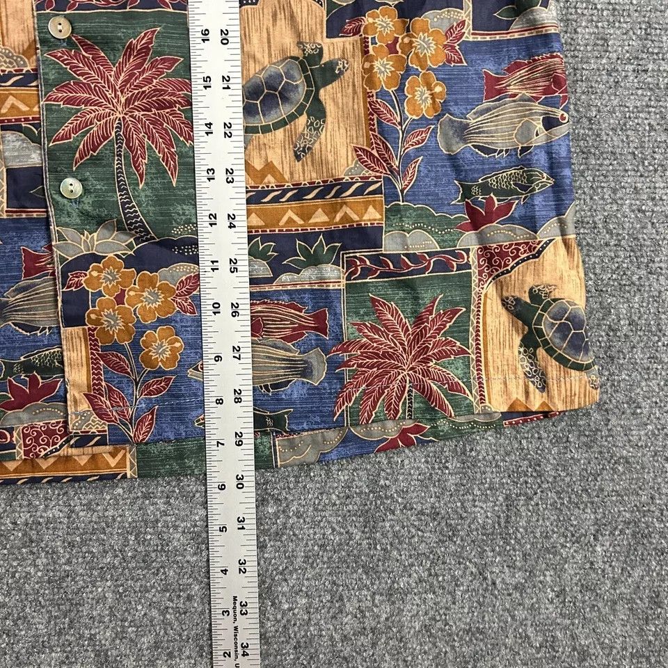 Tori Richard Tori Richard Shirt Mens Medium Hawaiian Patchwork Sea Lawn Size US M / EU 48-50 / 2 - 5 Thumbnail