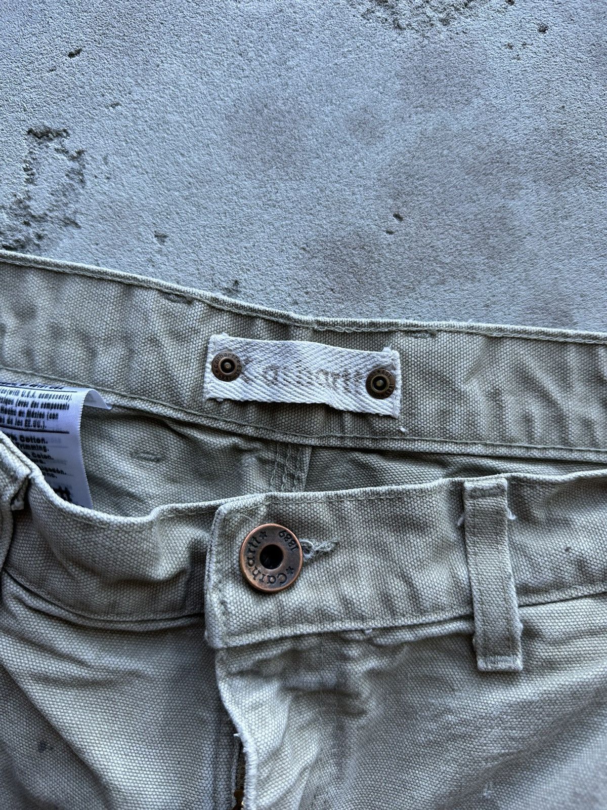 Carhartt × Vintage Vintage 90s Distressed Carhartt Double Knee Pants Size US 34 / EU 50 - 8 Thumbnail