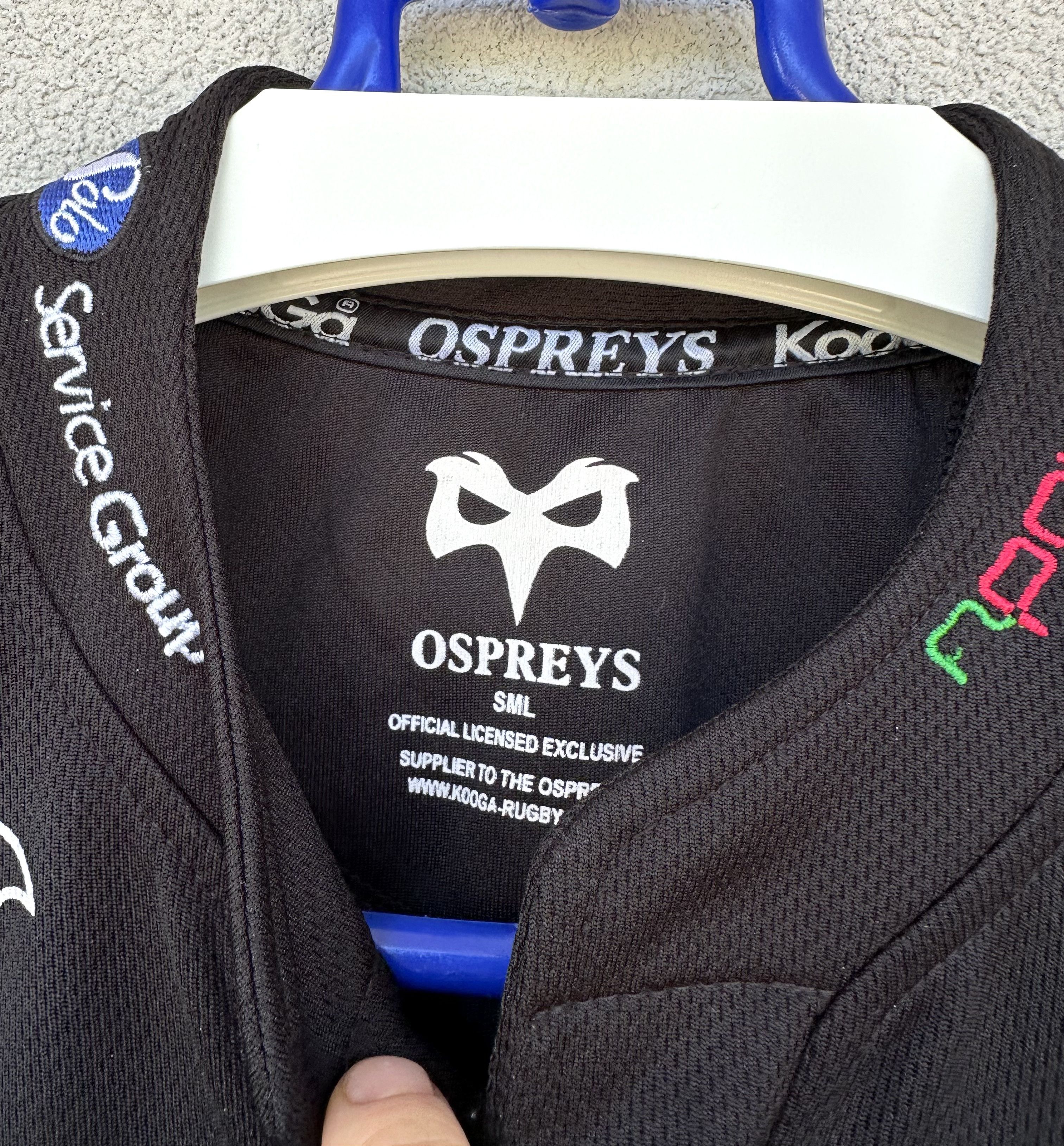 Other Vintage Kooga Rugby Ospreys jersey tee Size US M / EU 48-50 / 2 - 4 Thumbnail