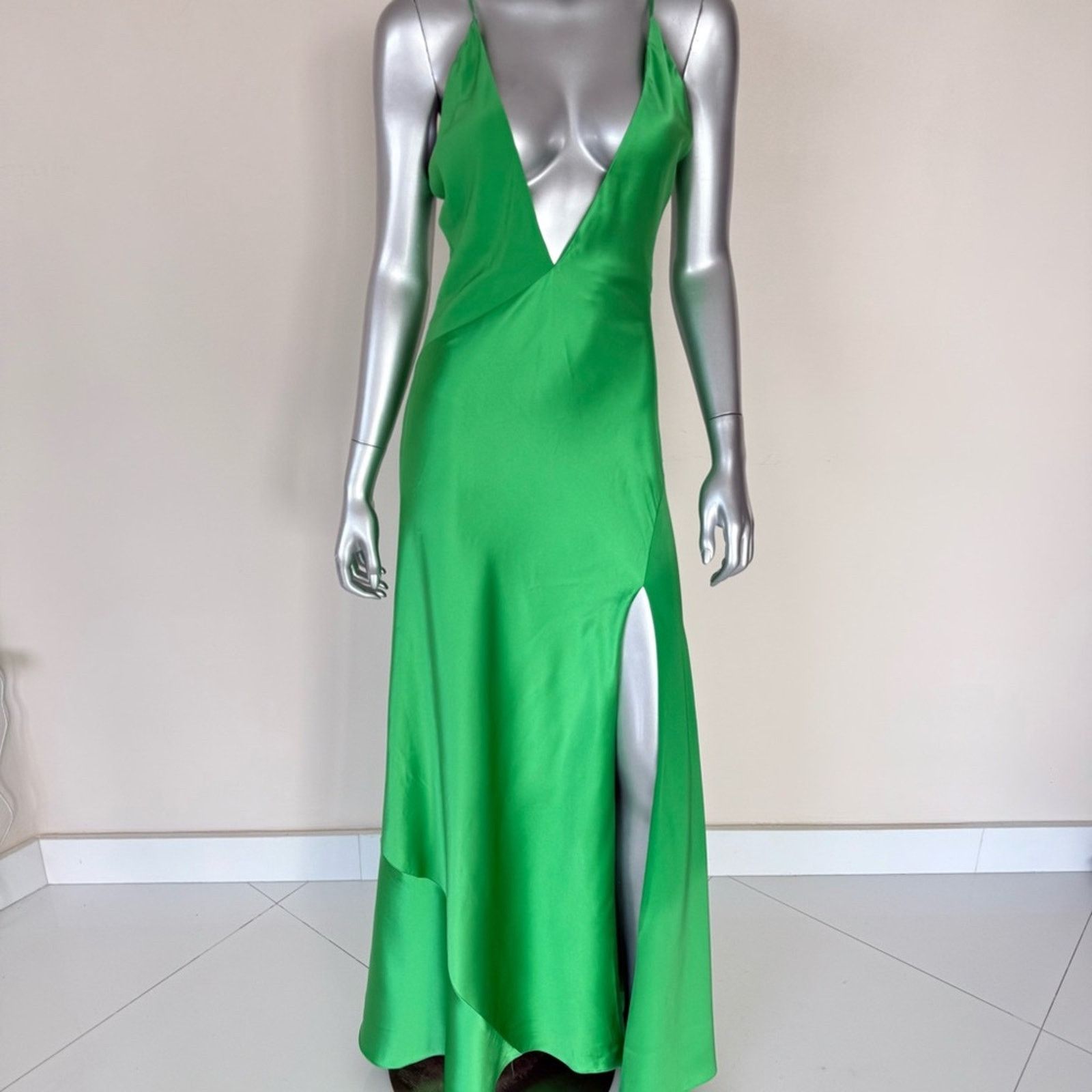 Other NEW Sergio Hudson women silk long dress size 4 US 2885$ Size XS / US 0-2 / IT 36-38 - 2 Thumbnail