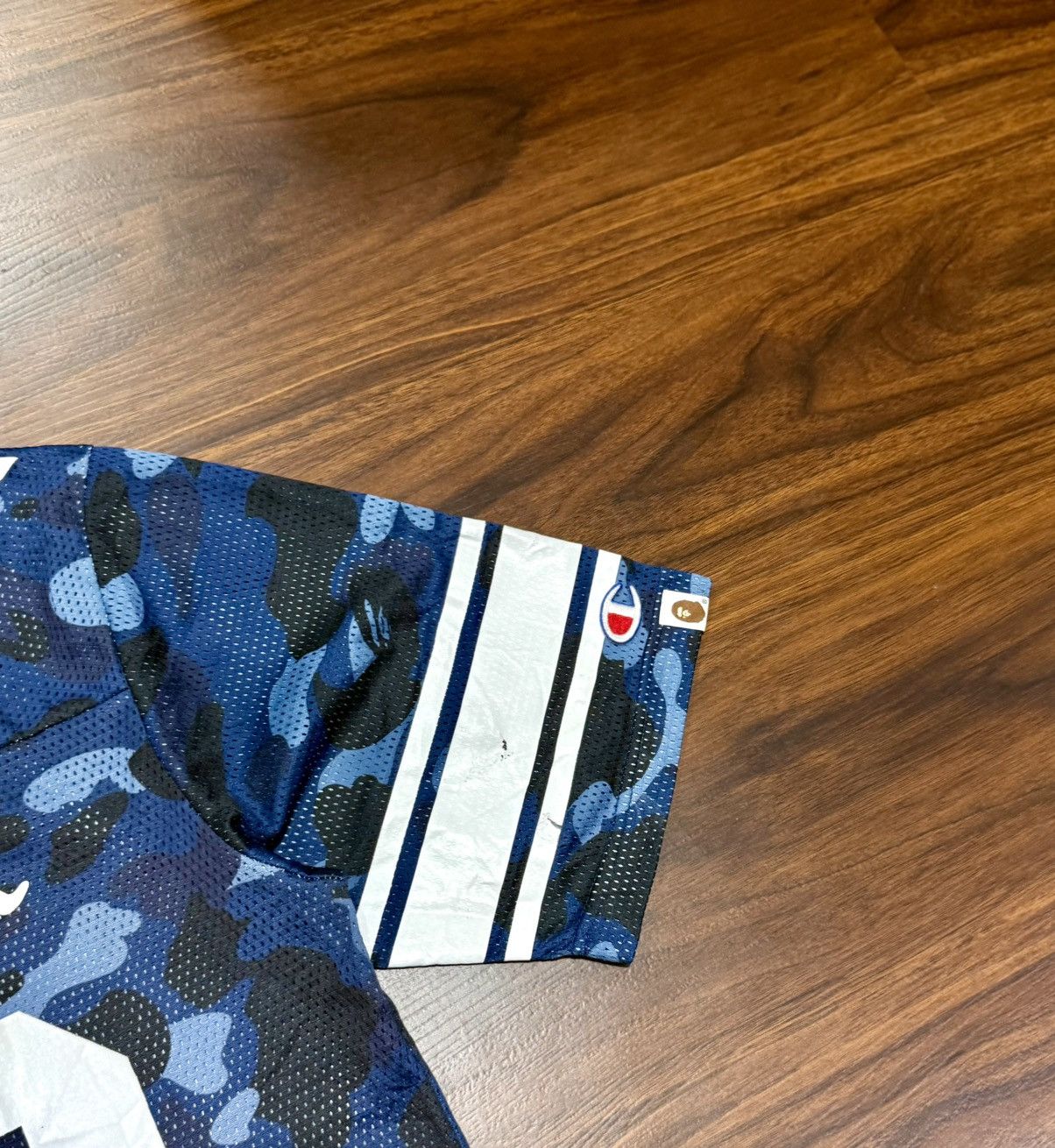 Bape 2017 BAPE x CHAMPION #93 JERSEY Size US M / EU 48-50 / 2 - 7 Thumbnail