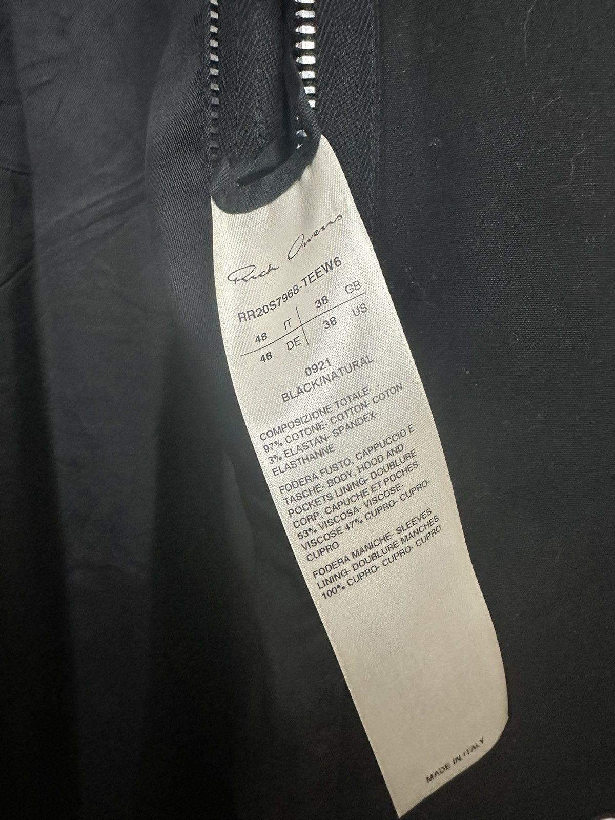Rick Owens SS20 ‘TECUATL’ Jumbo Pyramid Parka Size US M / EU 48-50 / 2 - 8 Thumbnail