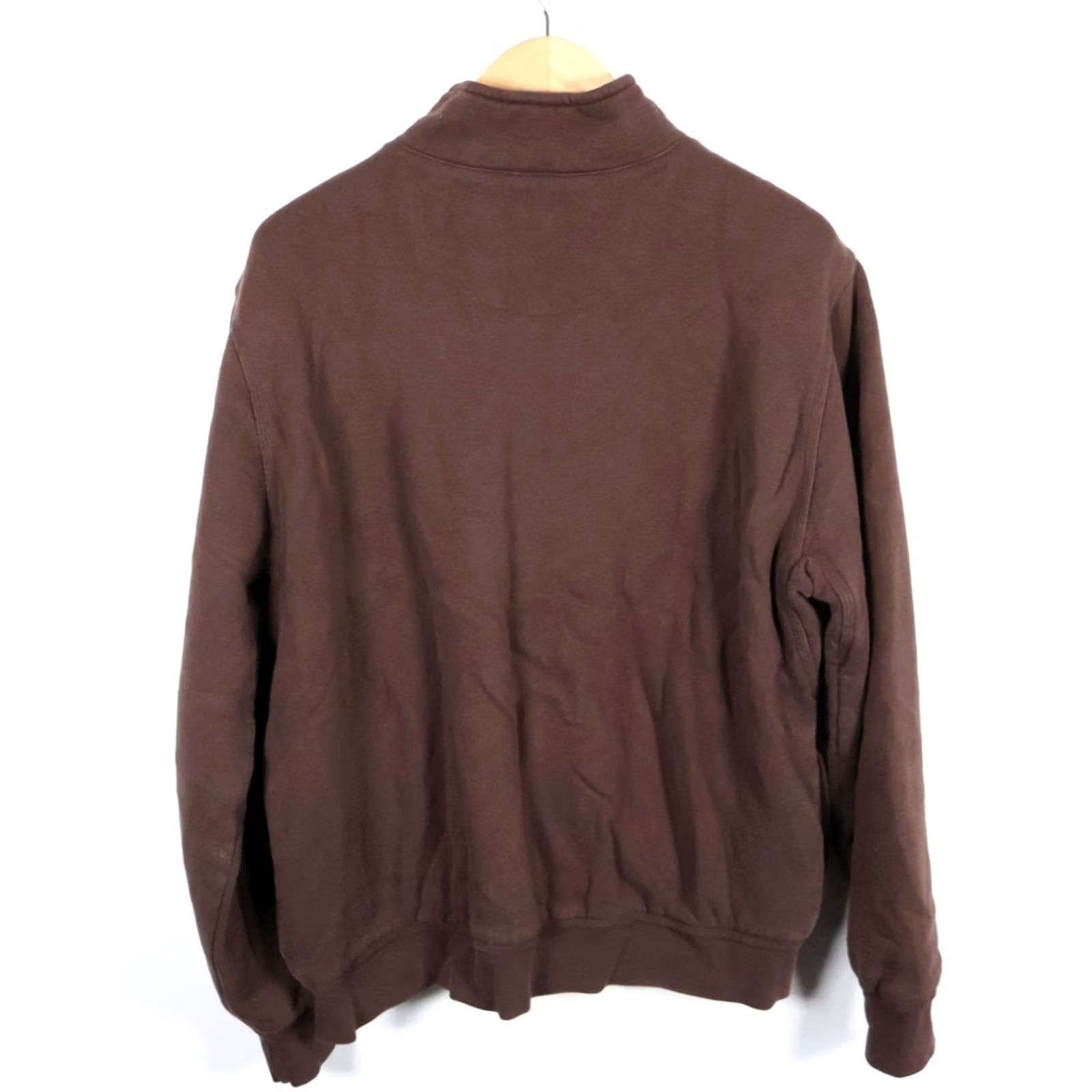 Vintage L.L. Bean Shirt Mens L Brown Katahdin Iron Works Sherpa Sweatshirt Men Zip Size US L / EU 52-54 / 3 - 2 Thumbnail