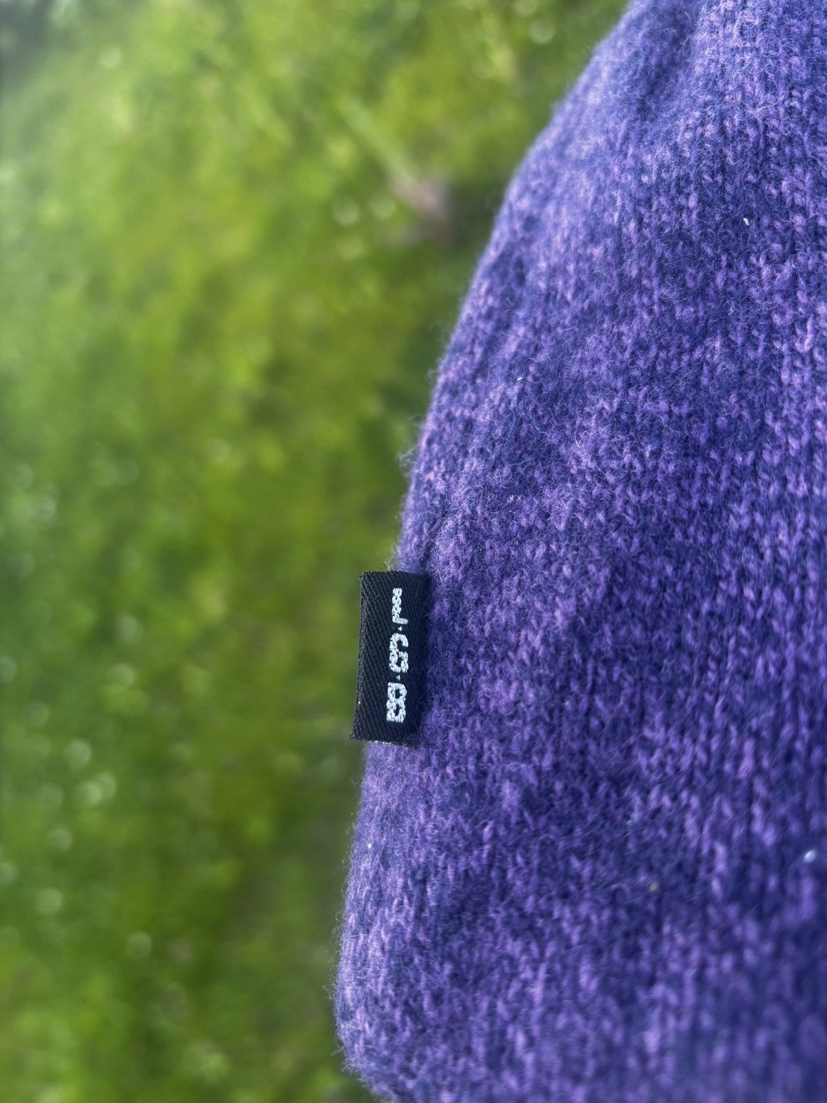 Le Grande Bleu (L.G.B.) L.G.B. Purple Logo Beanie Size ONE SIZE - 2 Thumbnail
