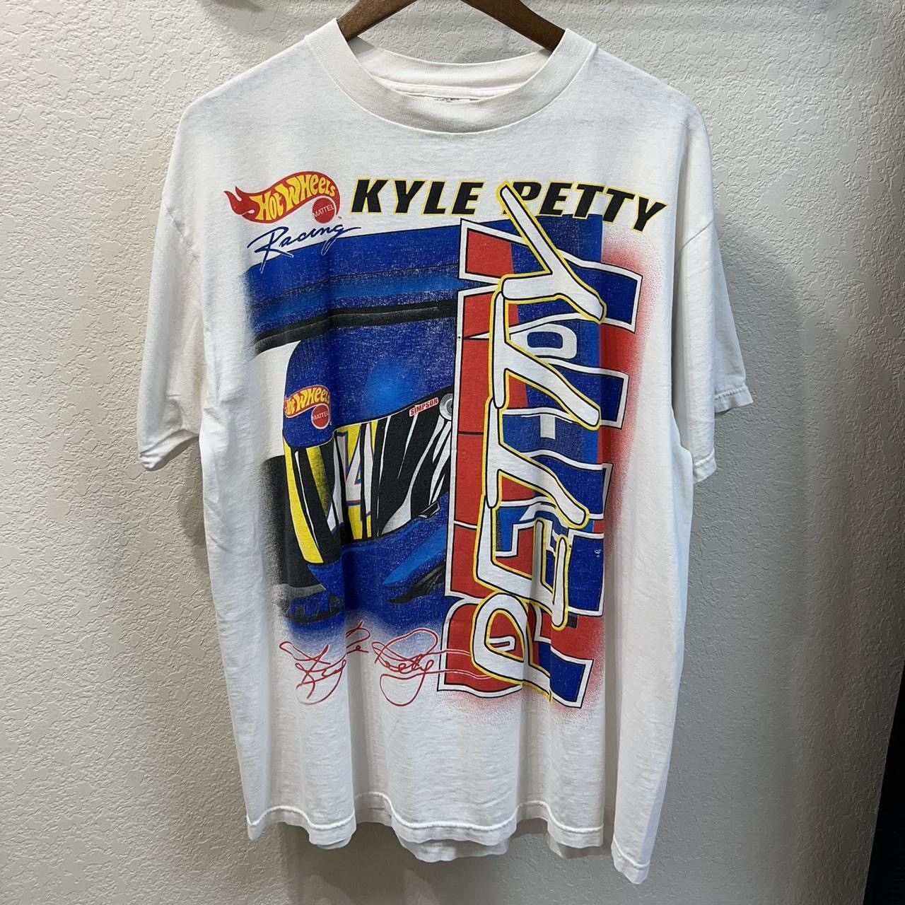 NASCAR × Vintage 1997 Kyle Petty NASCAR Hot Wheels Racing T-shirt AOP Size US XL / EU 56 / 4 - 1 Thumbnail
