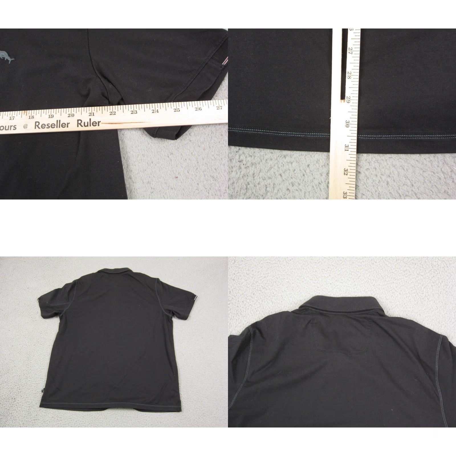 Tommy Bahama Tommy Bahama Polo Shirt Adult Large Black Modal Spandex Casual Summer Golfing Size US L / EU 52-54 / 3 - 8 Thumbnail