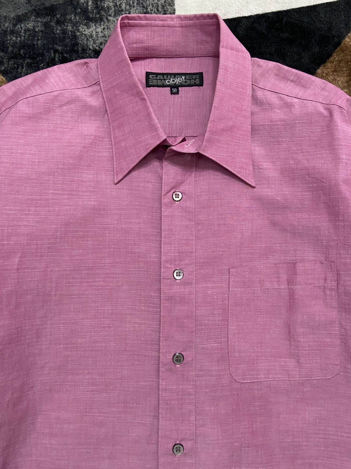 Jean Paul Gaultier Vintage 90s Jean Paul Gaultier Objet Era Cupra Shirts Size US XL / EU 56 / 4 - 5 Thumbnail