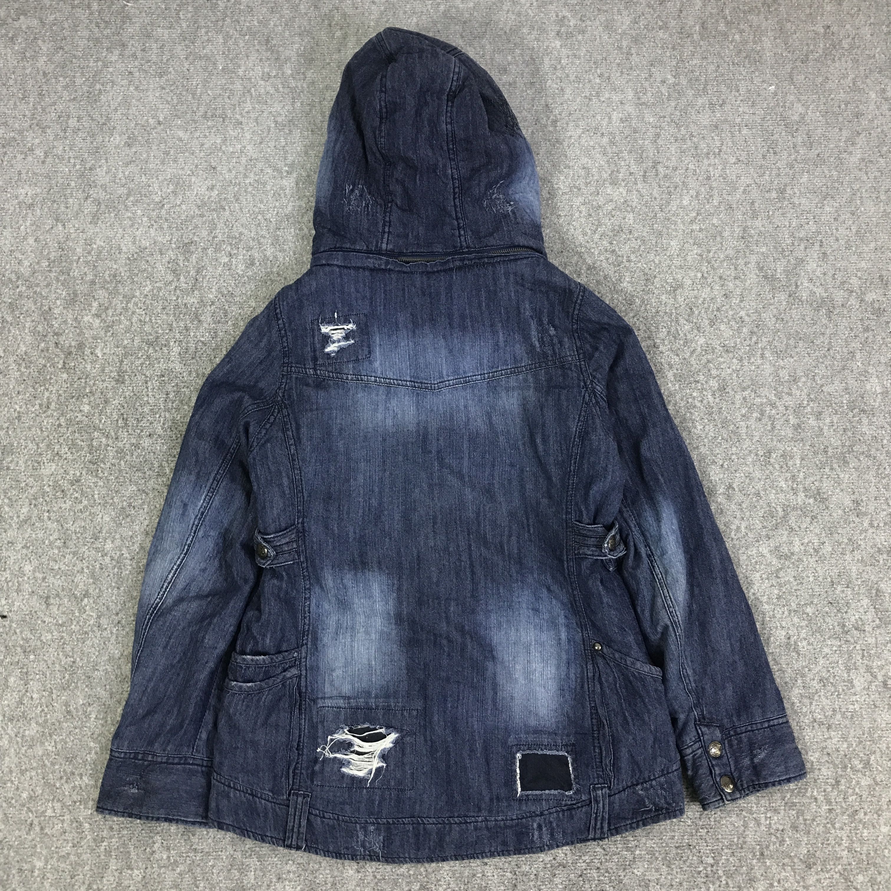 If Six Was Nine BLACEDEAR DISTREES STYLE PUNK JACKET K53B24 Size US S / EU 44-46 / 1 - 3 Thumbnail