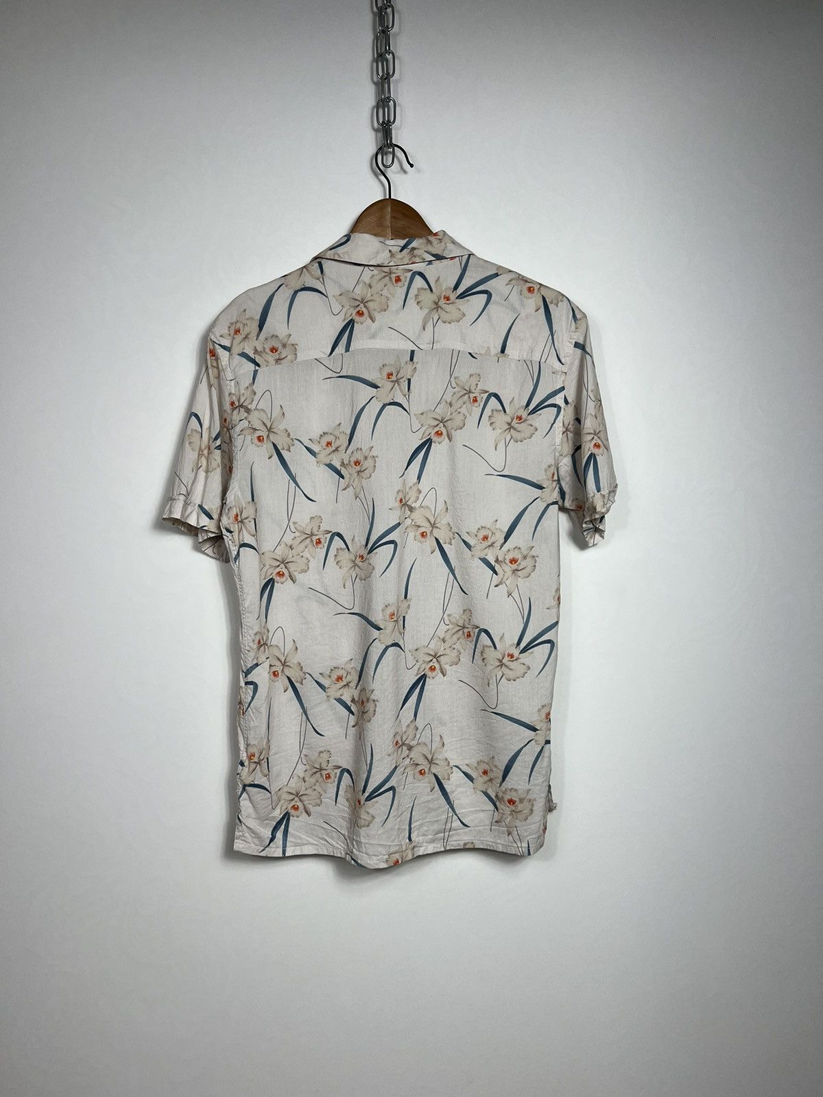 Allsaints Vintage Allsaints Aaru SS Flower Print 100% Viscose Hawaii Size US S / EU 44-46 / 1 - 8 Thumbnail