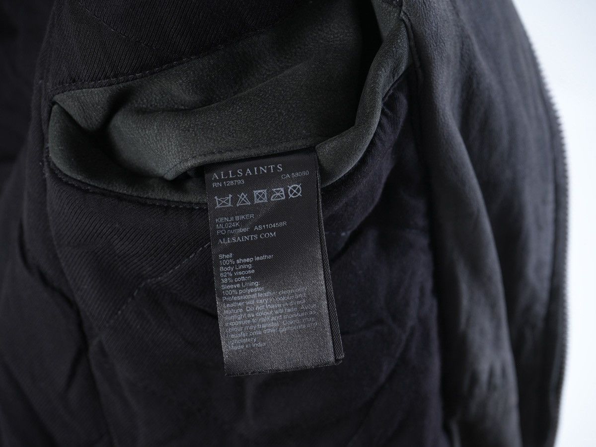 Allsaints ALLSAINTS KENJI BIKER JACKET MEN'S SUEDE Leather Size US S / EU 44-46 / 1 - 4 Thumbnail