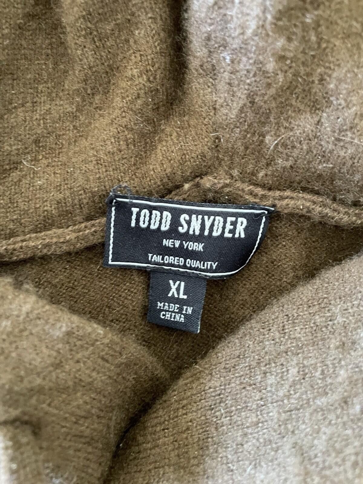 Todd Snyder Todd Snyder Brown Cashmere Hoodie Hoody Men XL Size US XL / EU 56 / 4 - 3 Thumbnail