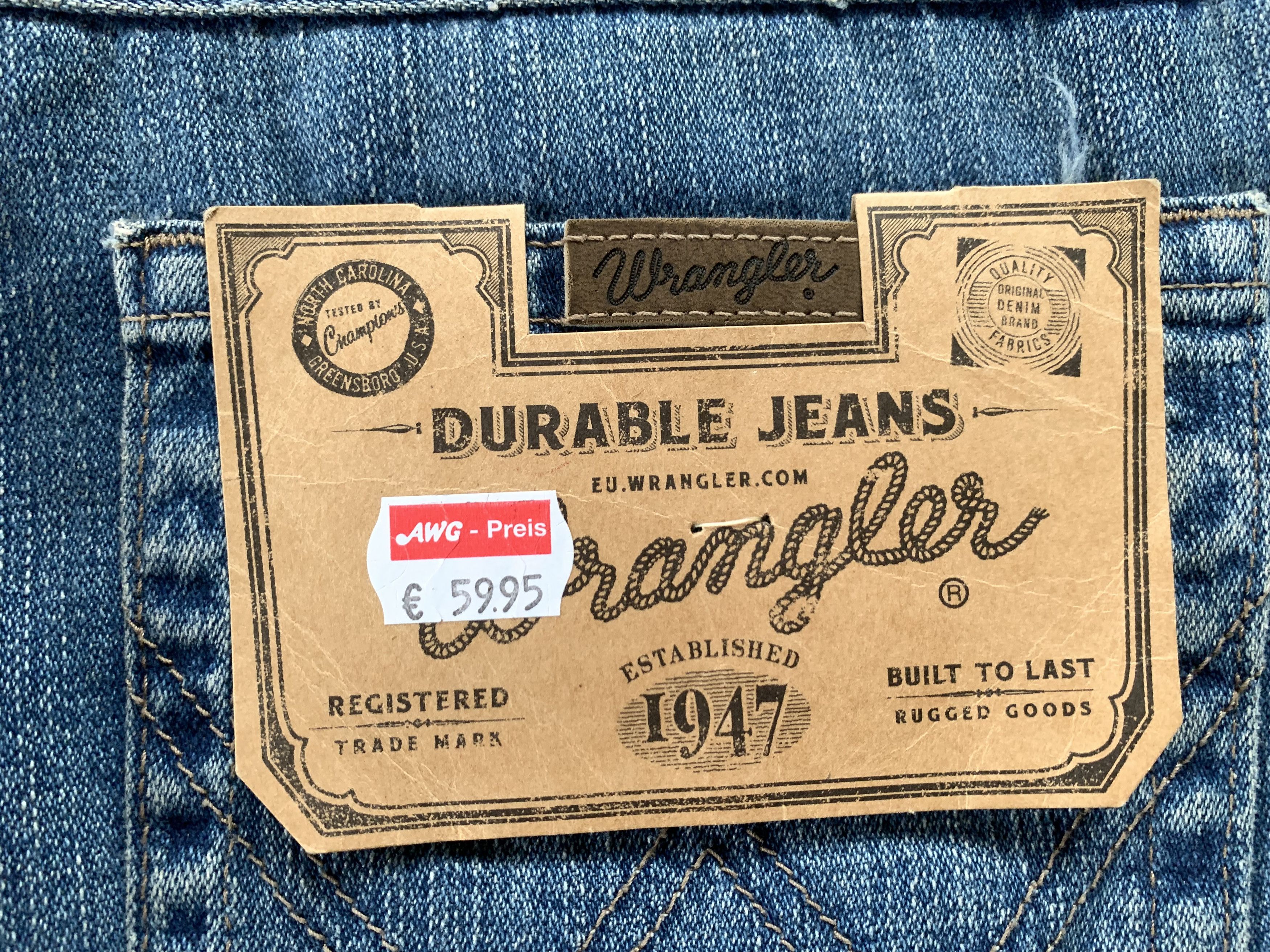 Denime × Wrangler Wrangler Bootcut Light Blue Jeans Size US 34 / EU 50 - 7 Thumbnail
