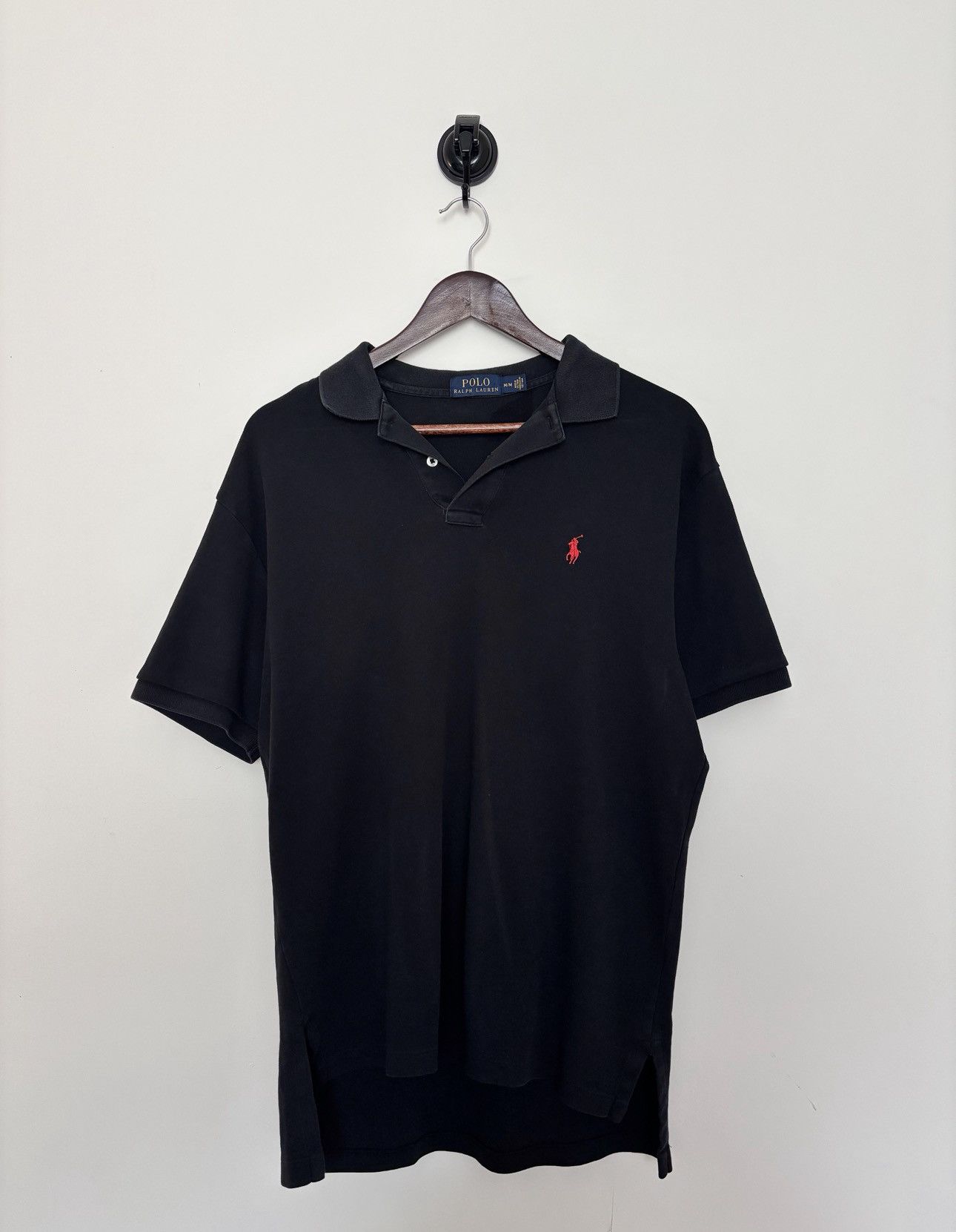 Polo Ralph Lauren Polo Ralph Lauren Black Minimal Pony Polo Shirt Size US M / EU 48-50 / 2 - 1 Thumbnail